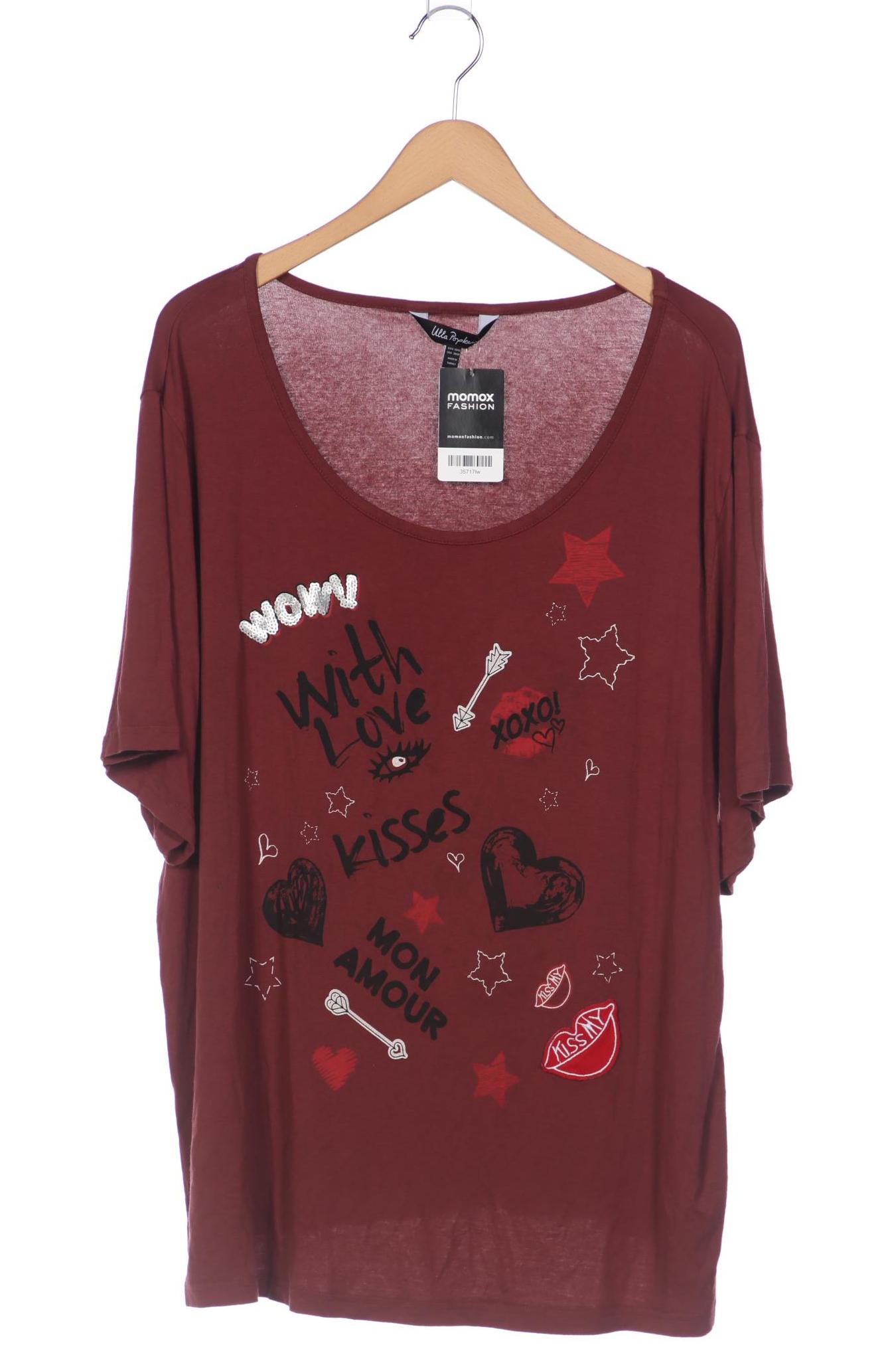 

Ulla Popken Damen T-Shirt, bordeaux, Gr. 50