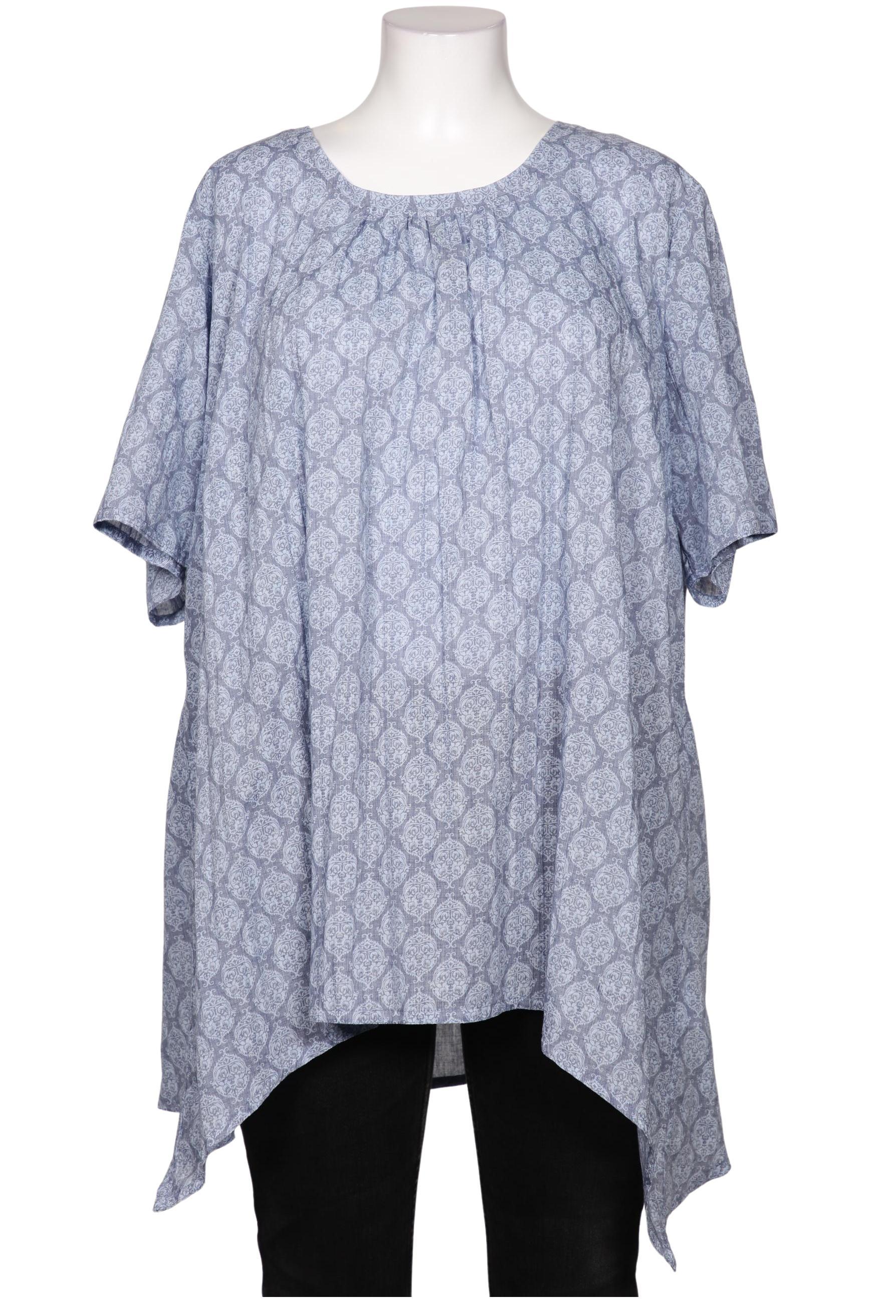 

Ulla Popken Damen Bluse, blau, Gr. 50