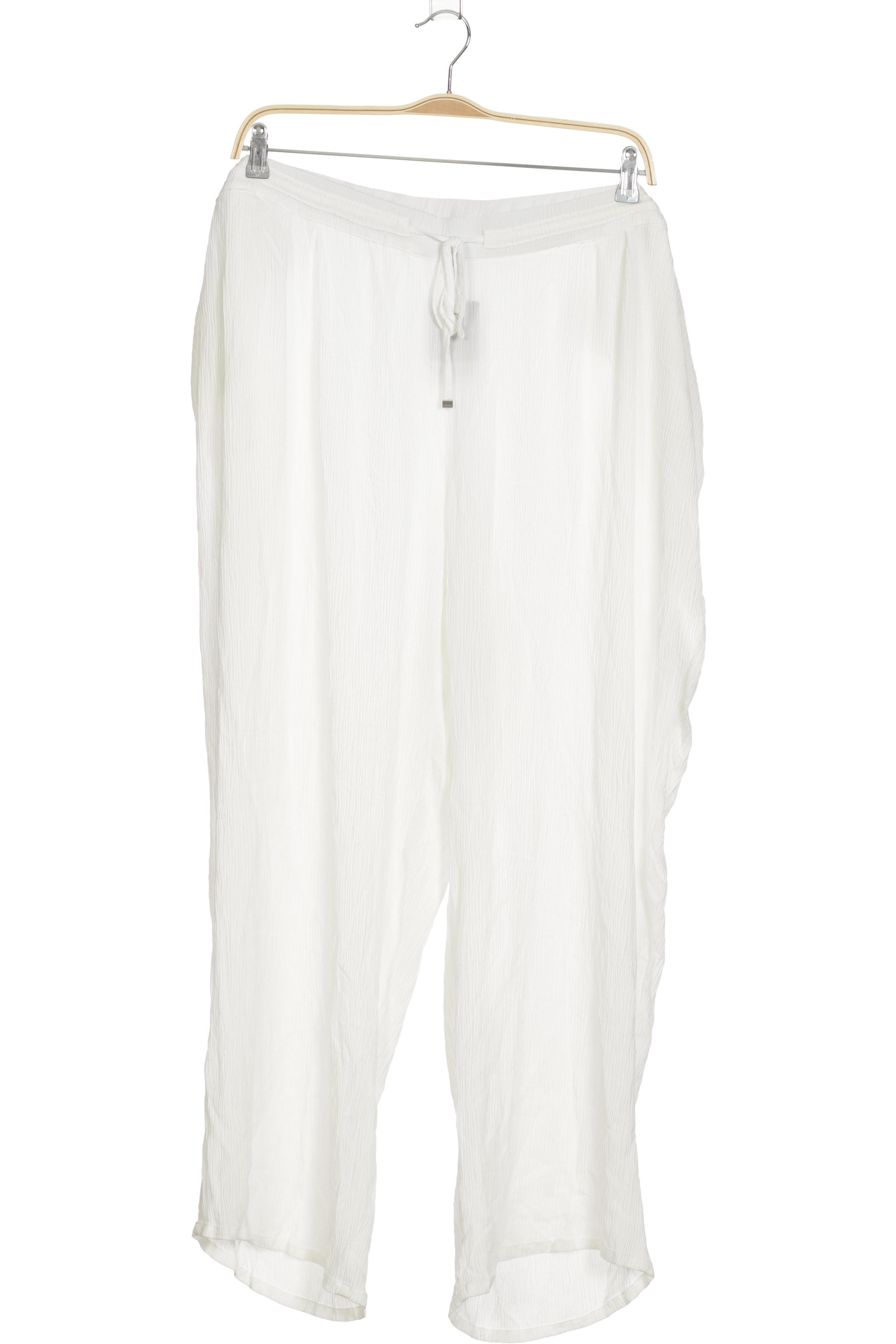

Ulla Popken Damen Stoffhose, weiß, Gr. 32