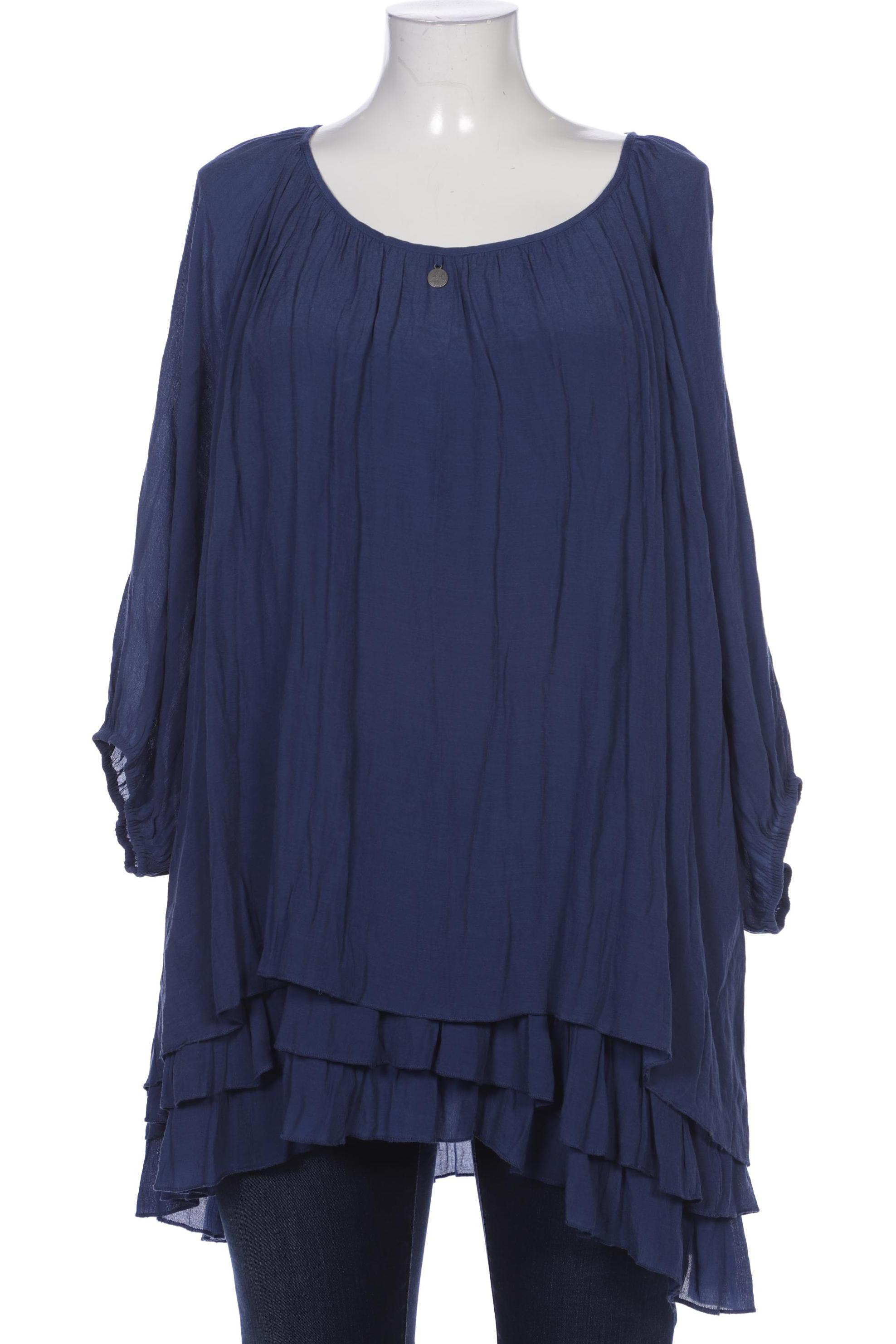 

Ulla Popken Damen Bluse, blau, Gr. 46