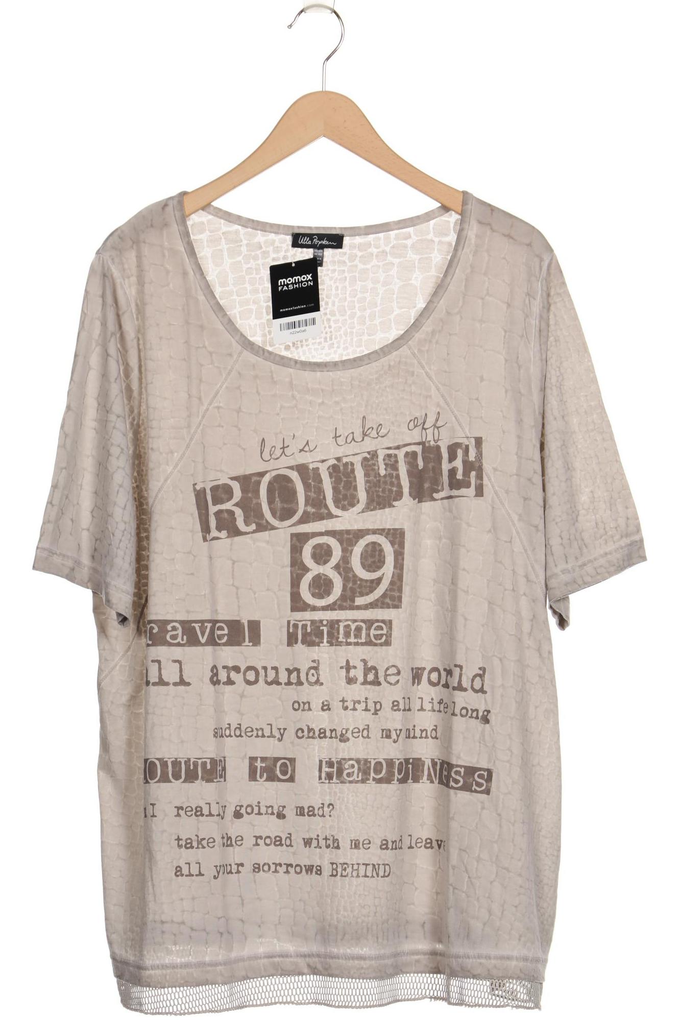 

Ulla Popken Damen T-Shirt, beige, Gr. 50