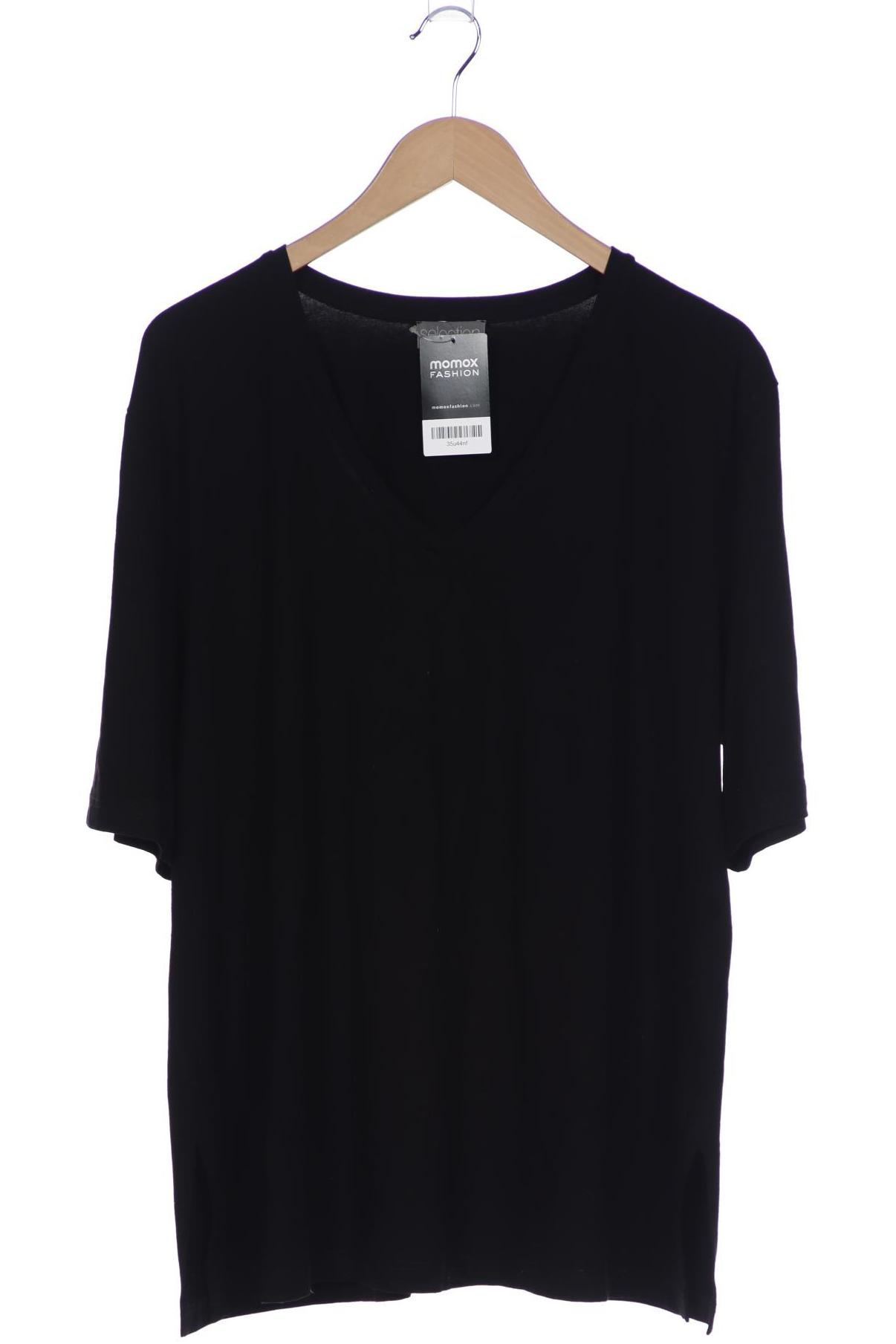 

Ulla Popken Damen T-Shirt, schwarz, Gr. 50