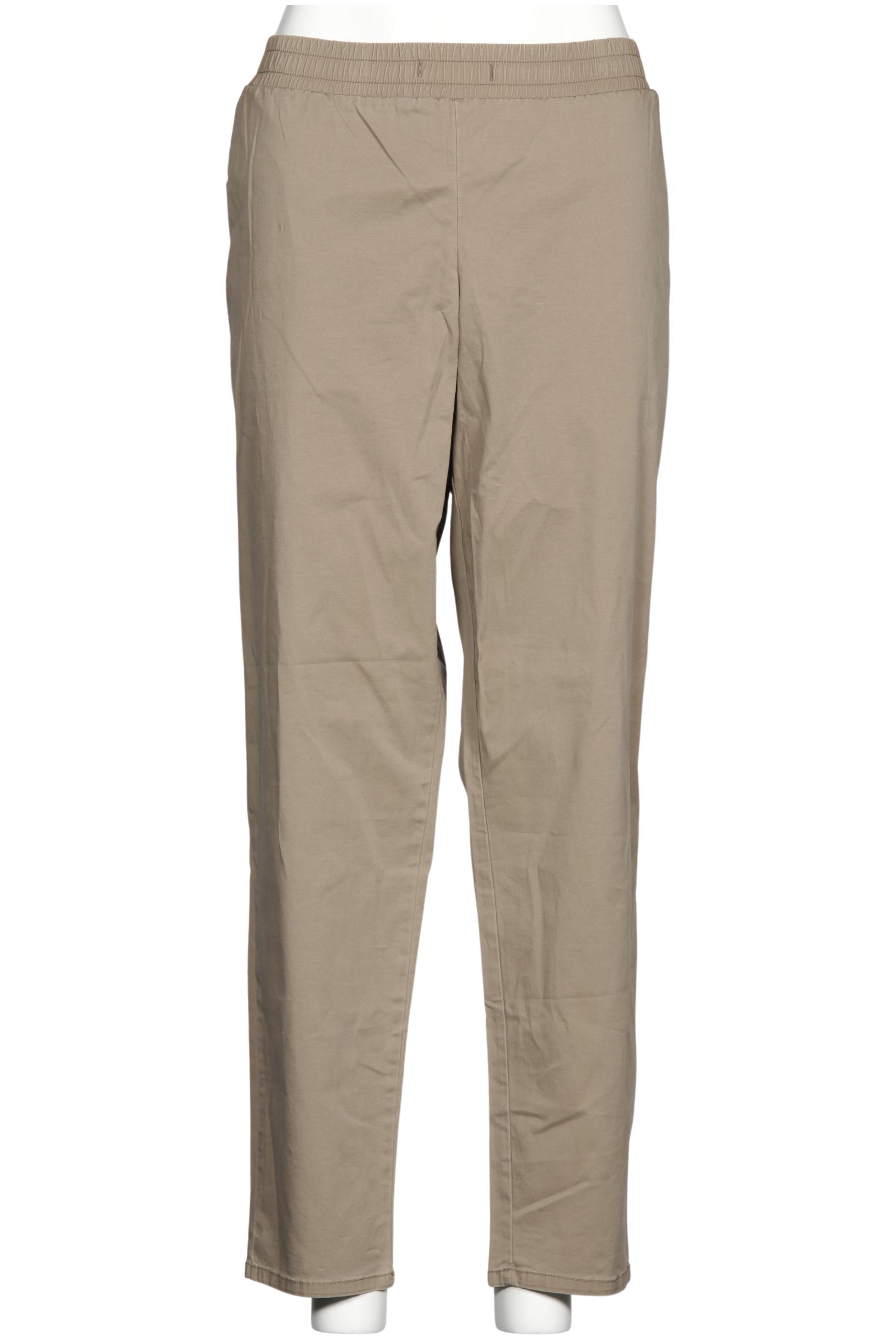 

Ulla Popken Damen Stoffhose, beige, Gr. 52