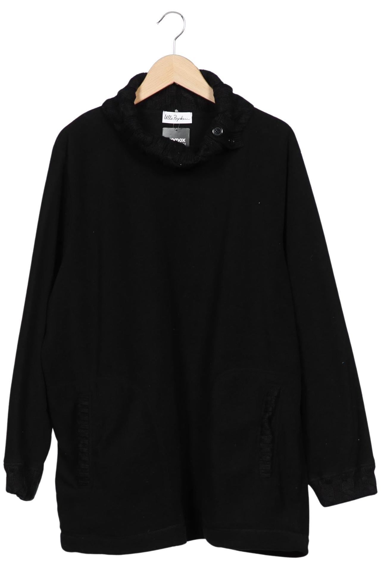 

Ulla Popken Damen Sweatshirt, schwarz, Gr. 52