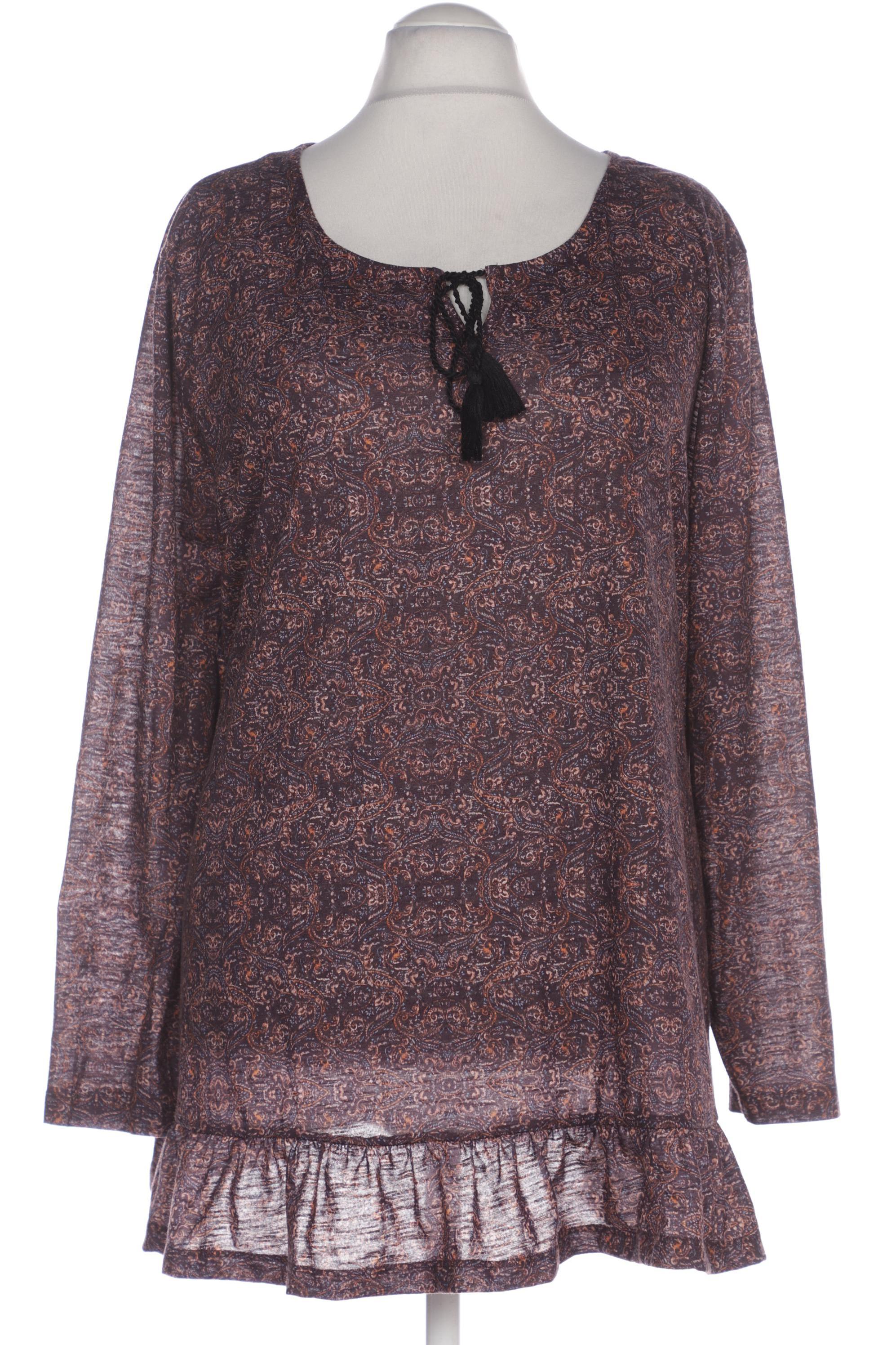 

Ulla Popken Damen Langarmshirt, flieder, Gr. 54