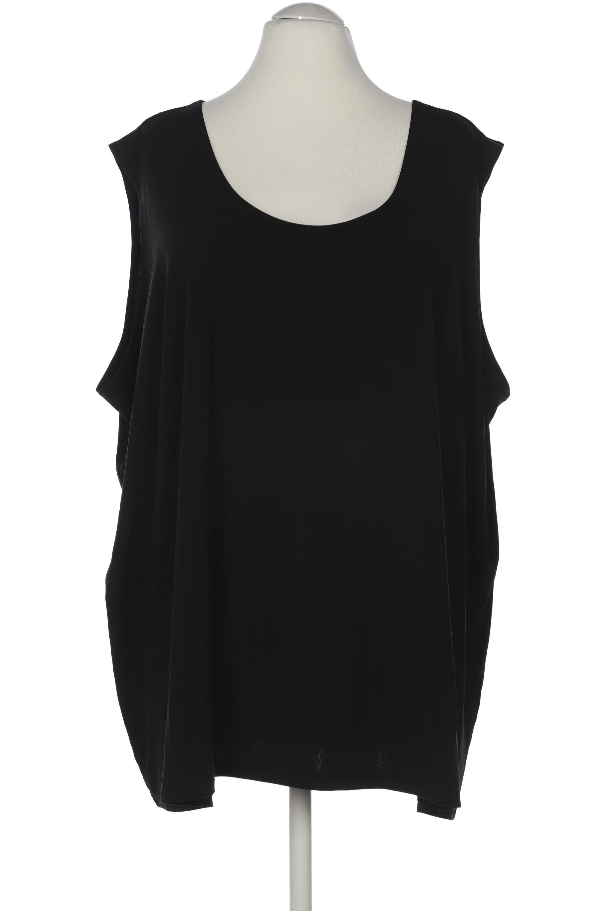 

Ulla Popken Damen Top, schwarz, Gr. 66