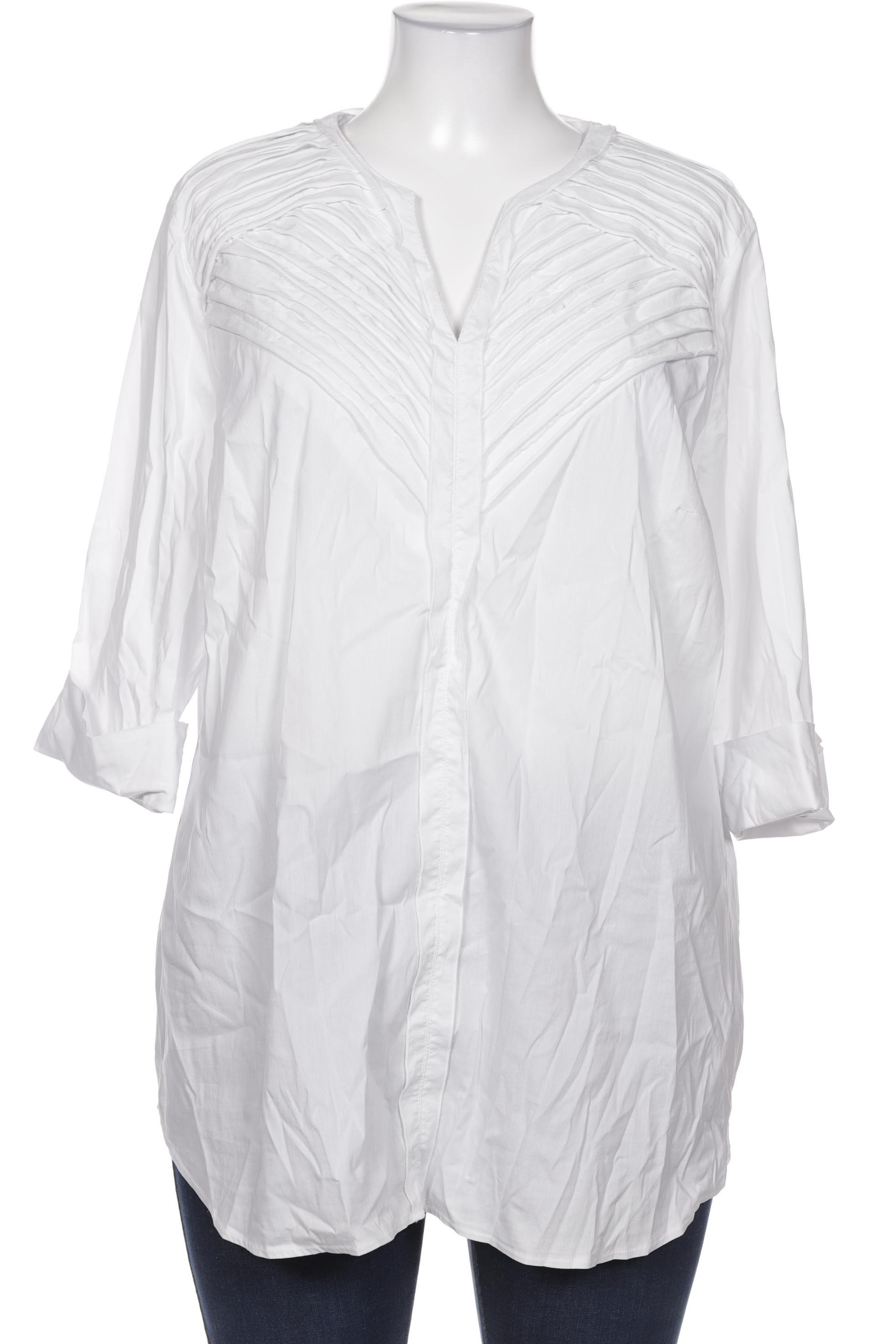 

Ulla Popken Damen Bluse, weiß, Gr. 48