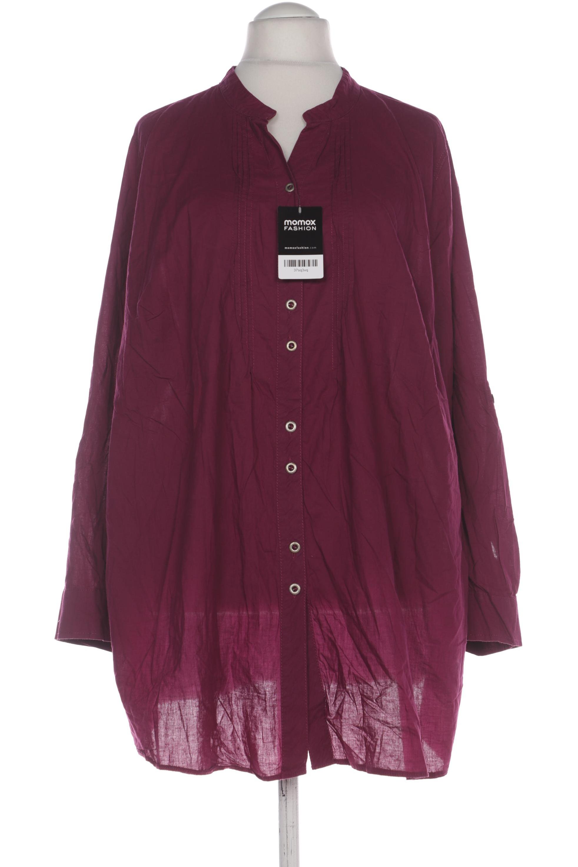 

Ulla Popken Damen Bluse, bordeaux, Gr. 54