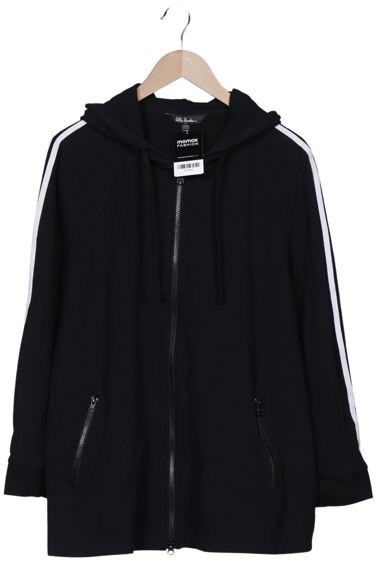 

Ulla Popken Damen Kapuzenpullover, schwarz, Gr. 46