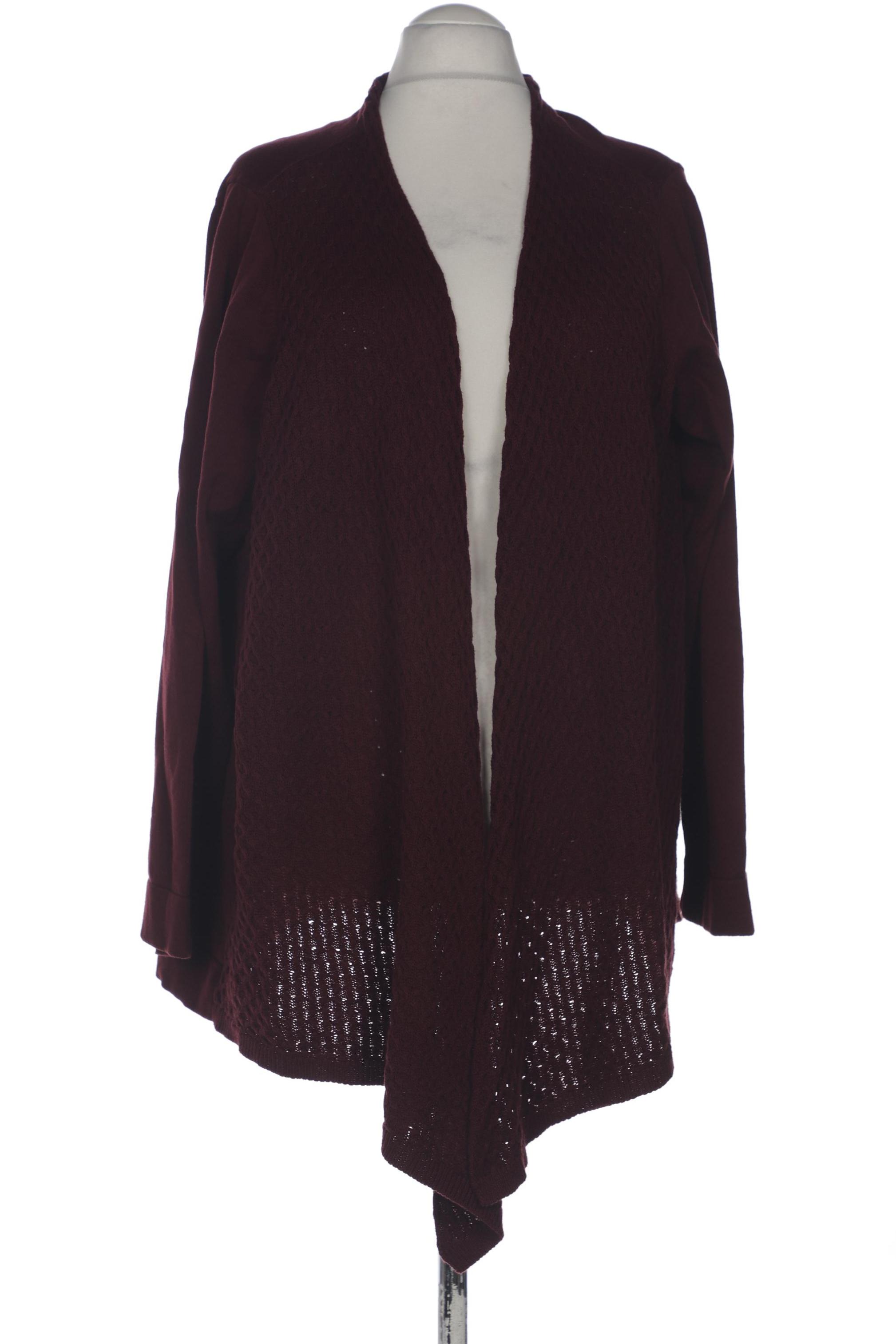 

Ulla Popken Damen Strickjacke, bordeaux, Gr. 54