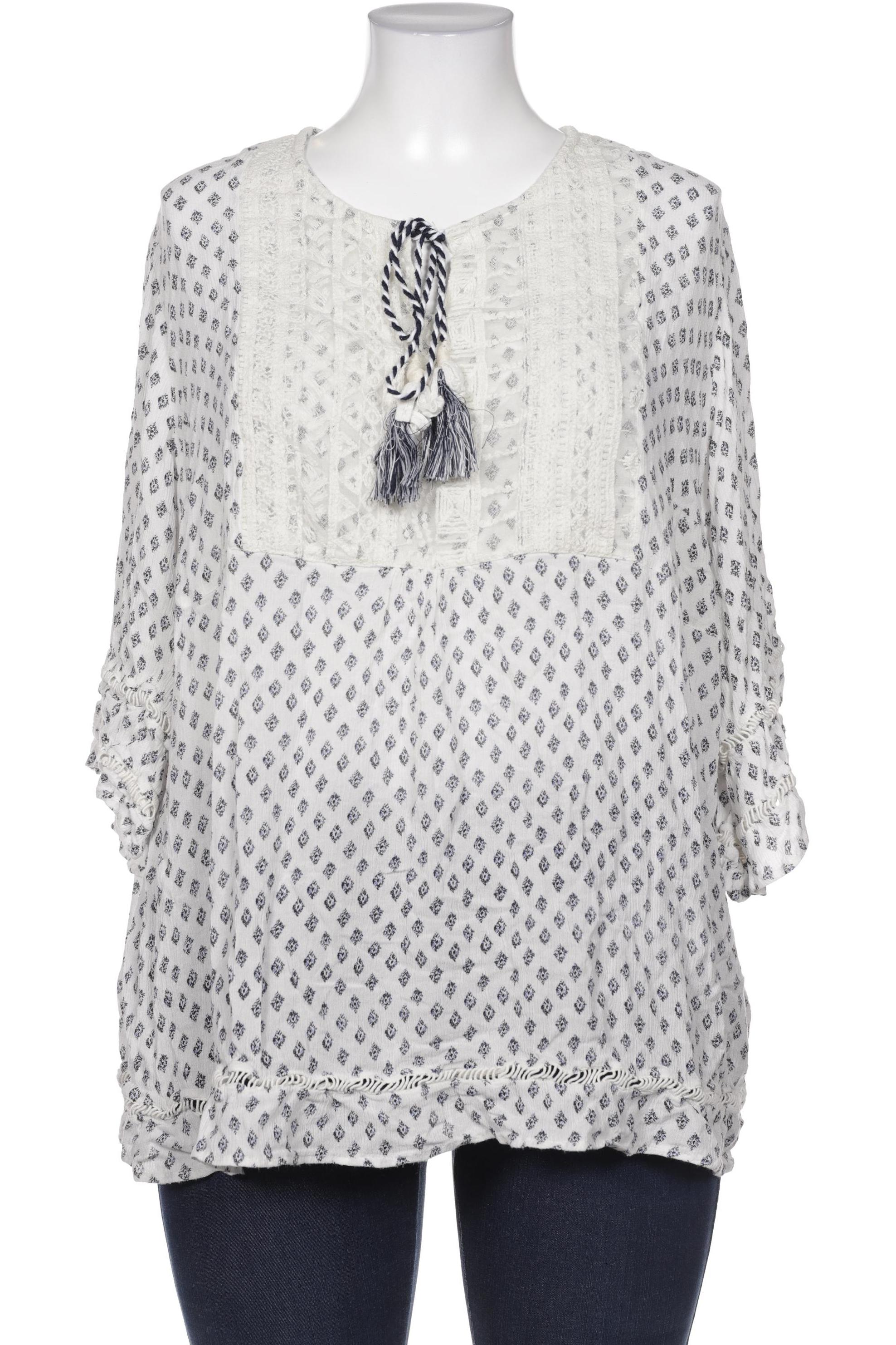 

Ulla Popken Damen Bluse, weiß, Gr. 50