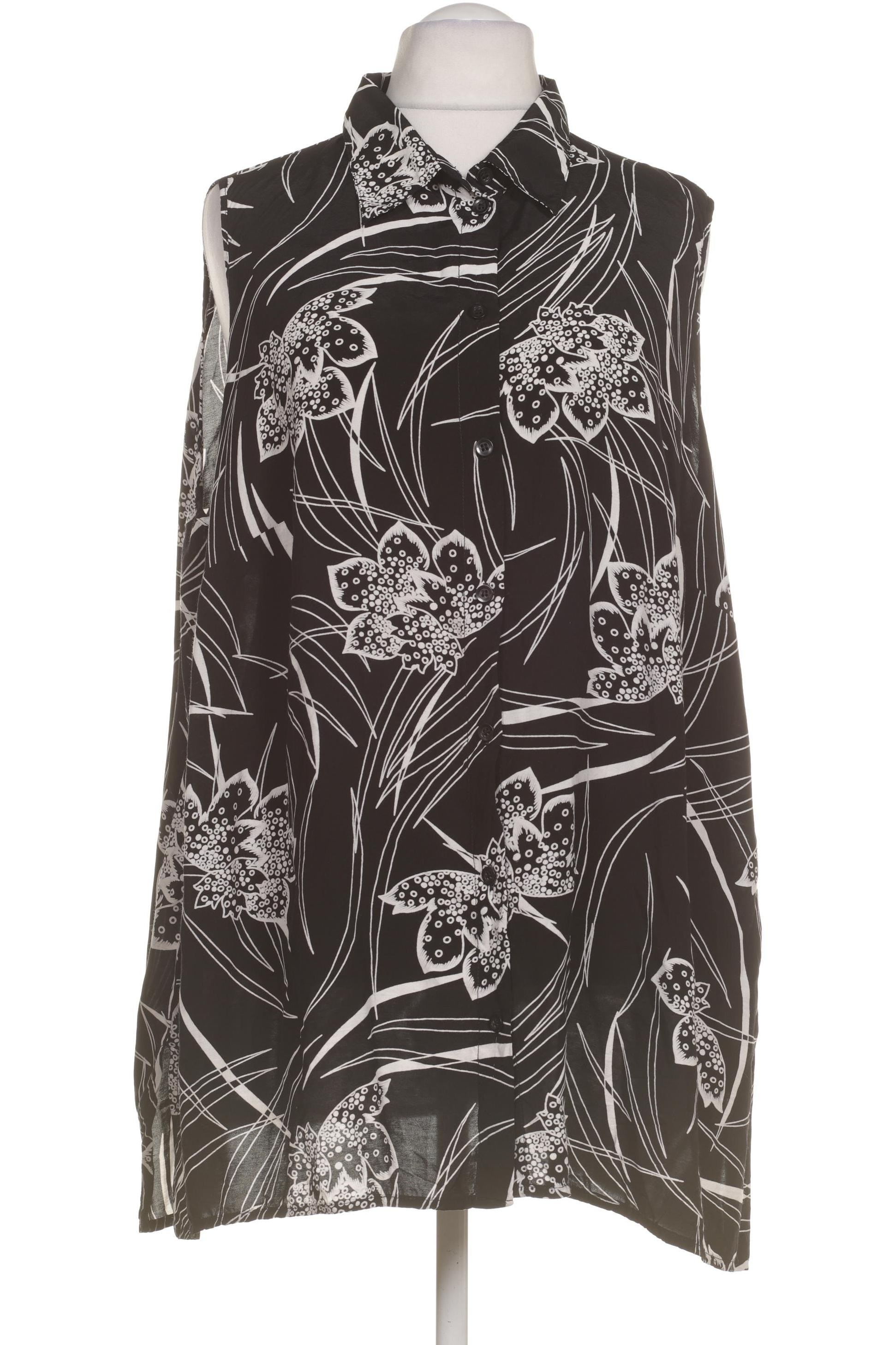

Ulla Popken Damen Bluse, schwarz, Gr. 52
