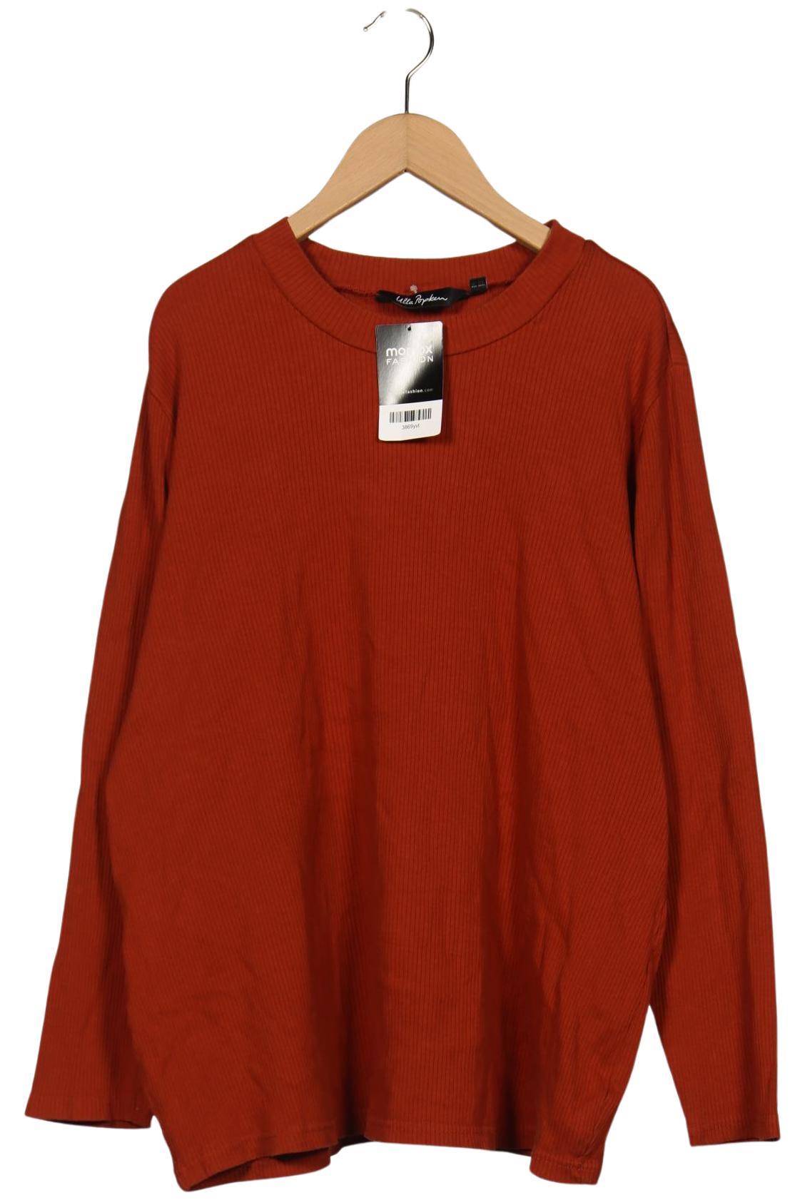 

Ulla Popken Damen Langarmshirt, braun, Gr. 46