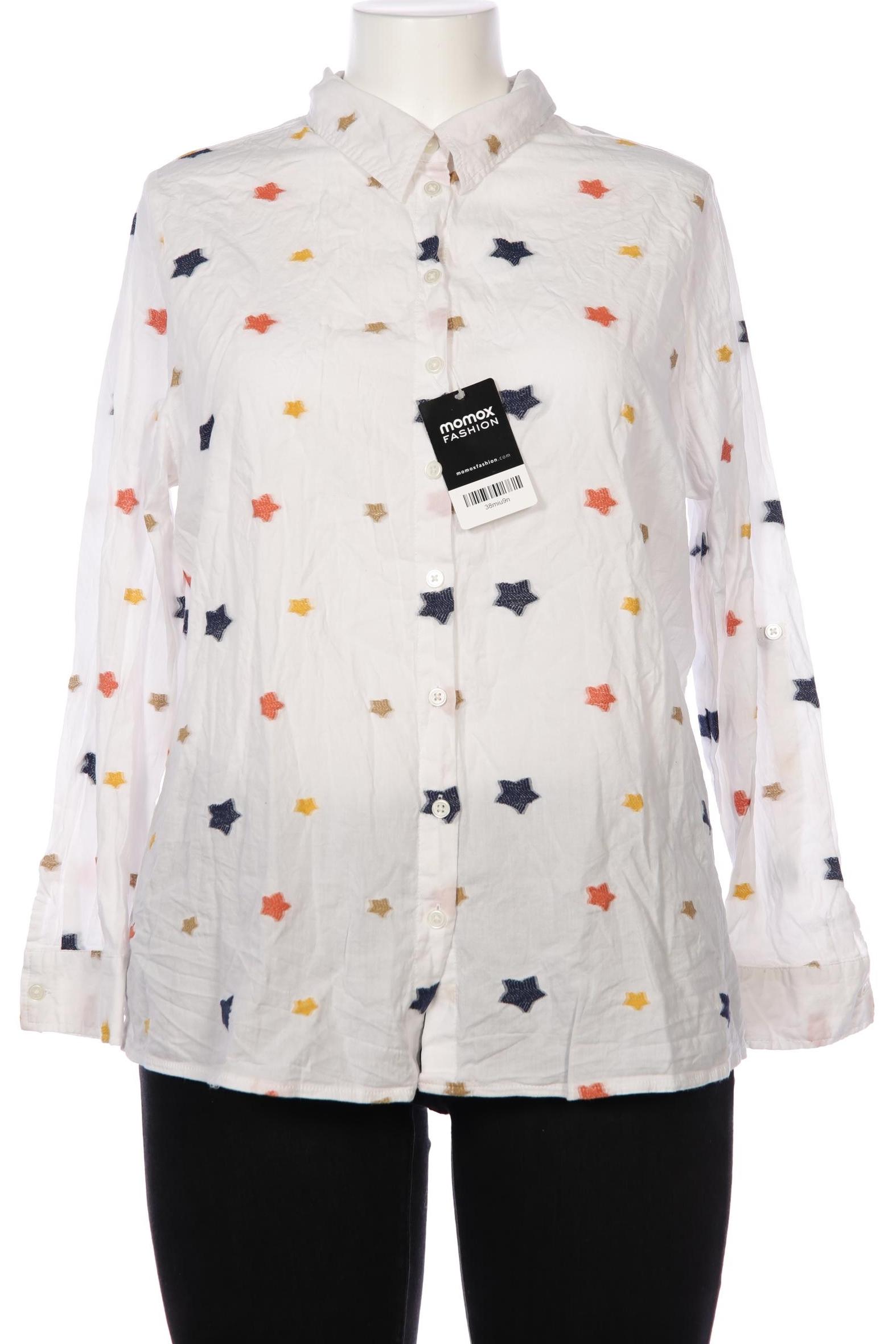 

Ulla Popken Damen Bluse, weiß, Gr. 46