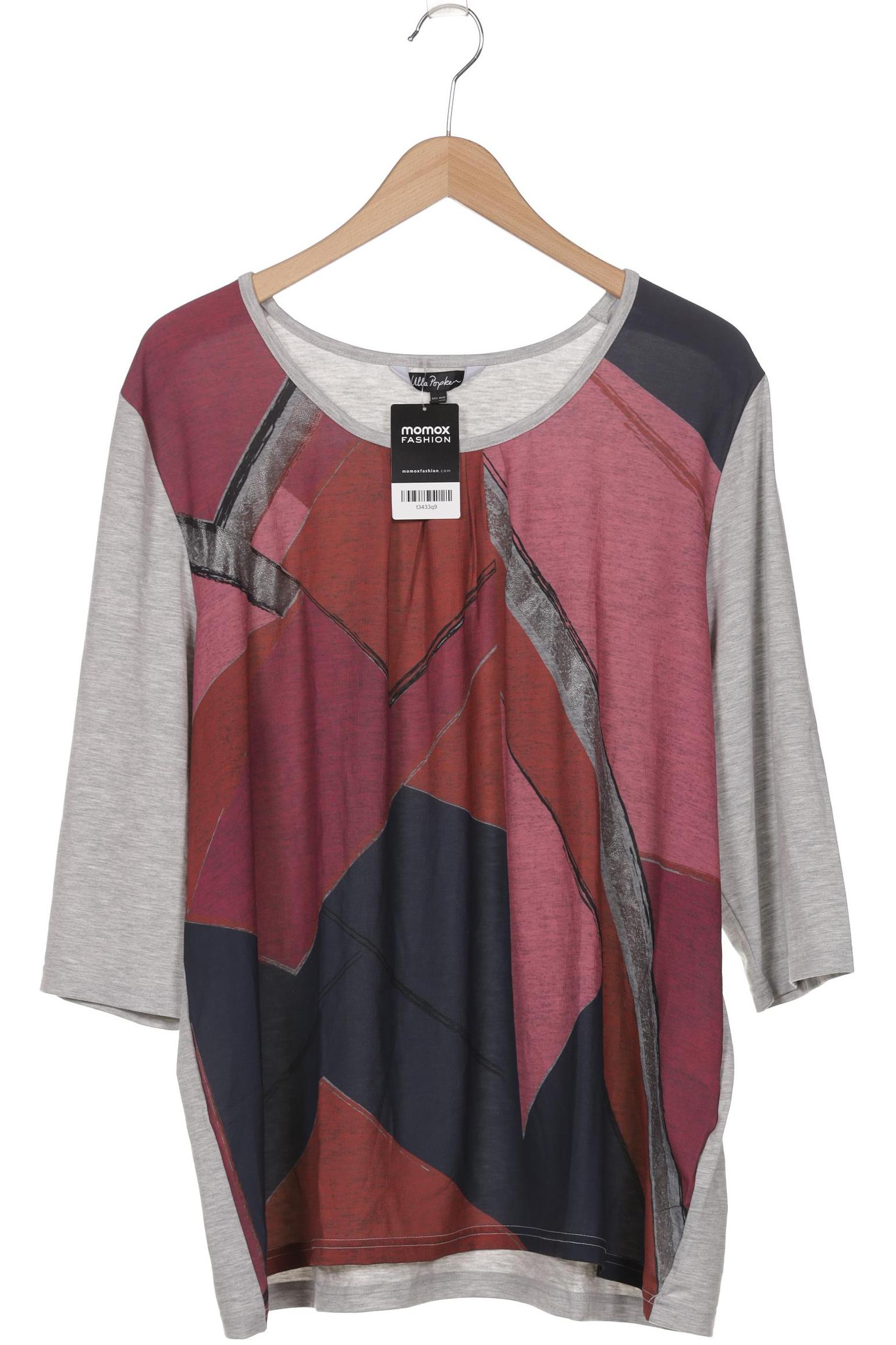 

Ulla Popken Damen Langarmshirt, mehrfarbig, Gr. 50