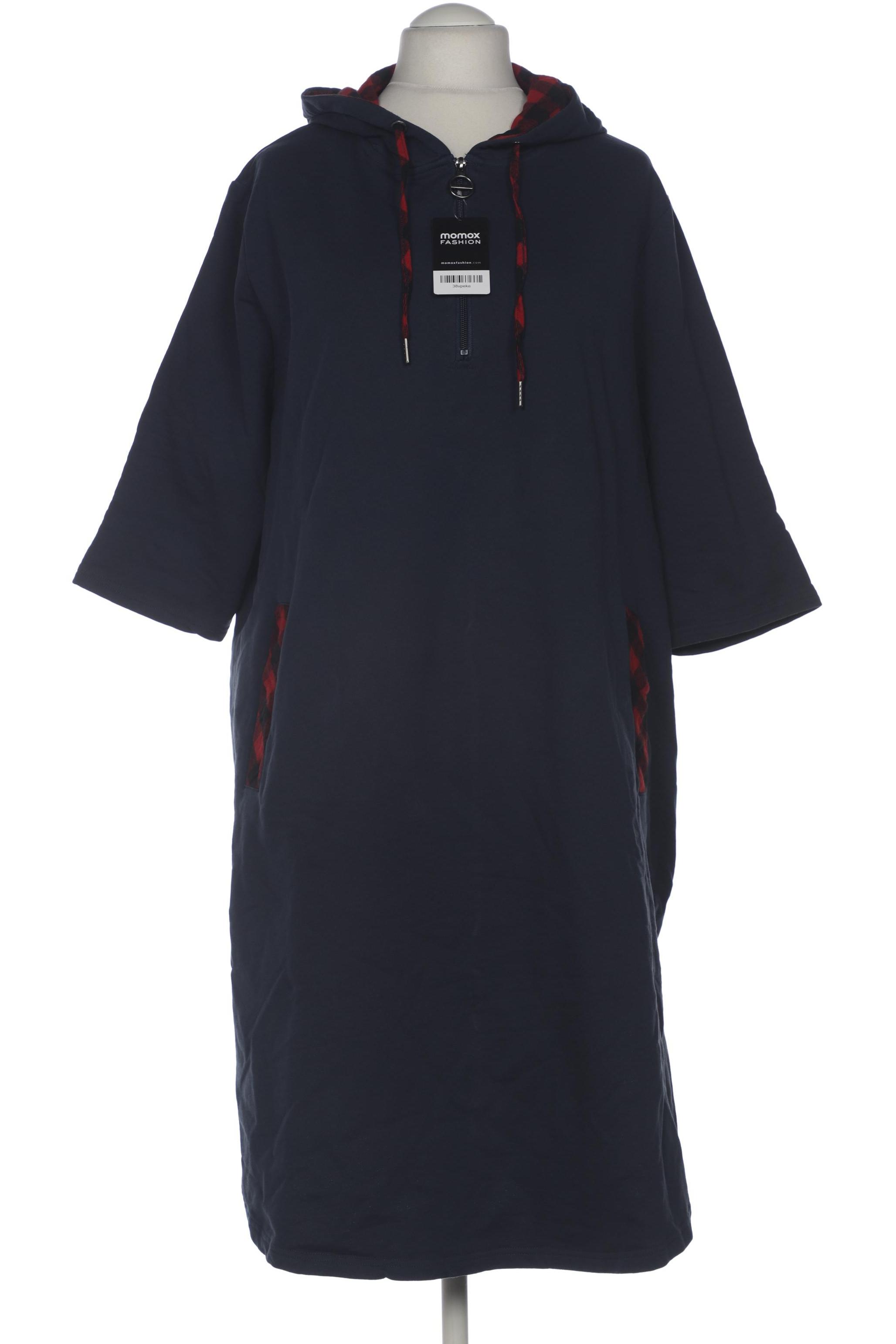 

Ulla Popken Damen Kapuzenpullover, marineblau, Gr. 58