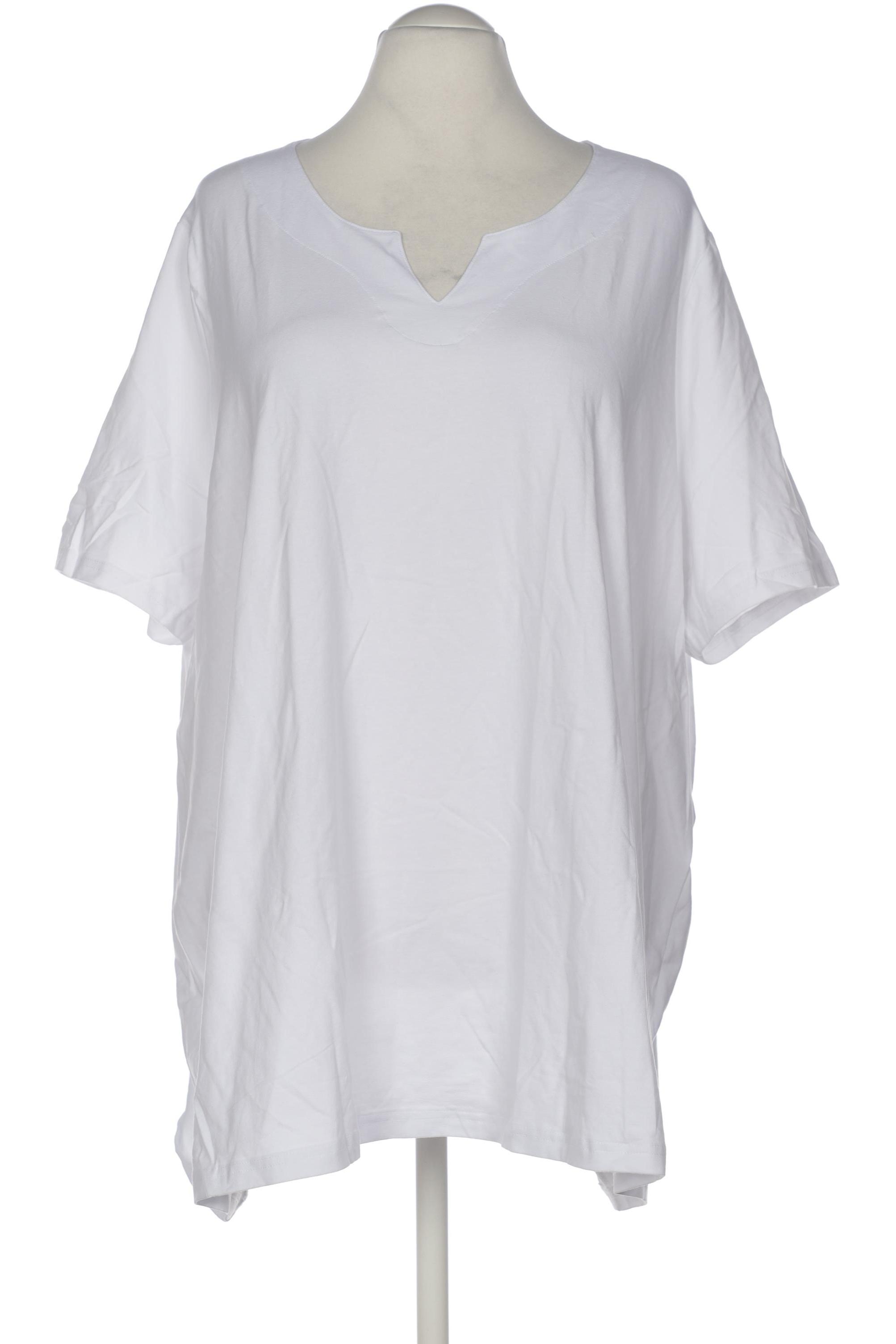 

Ulla Popken Damen T-Shirt, weiß, Gr. 54