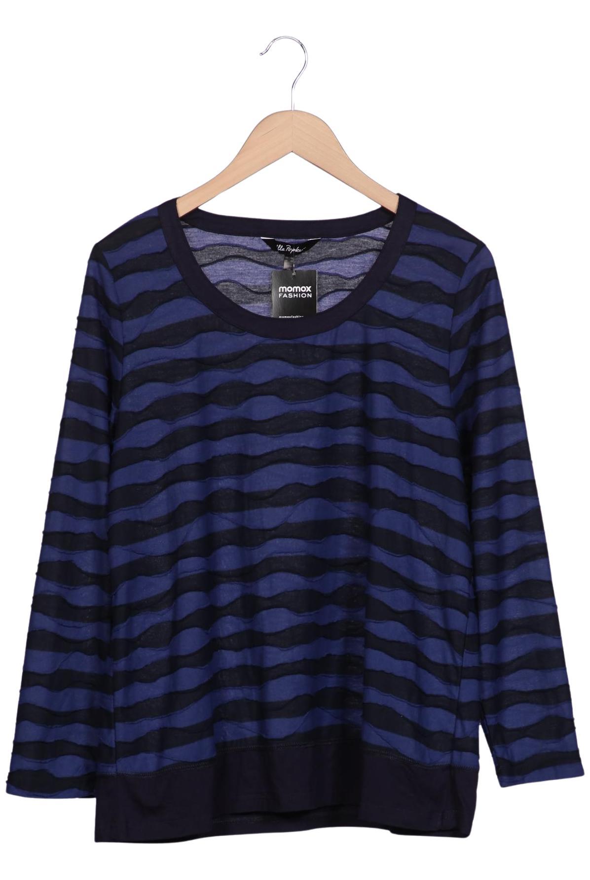 

Ulla Popken Damen Langarmshirt, marineblau, Gr. 42