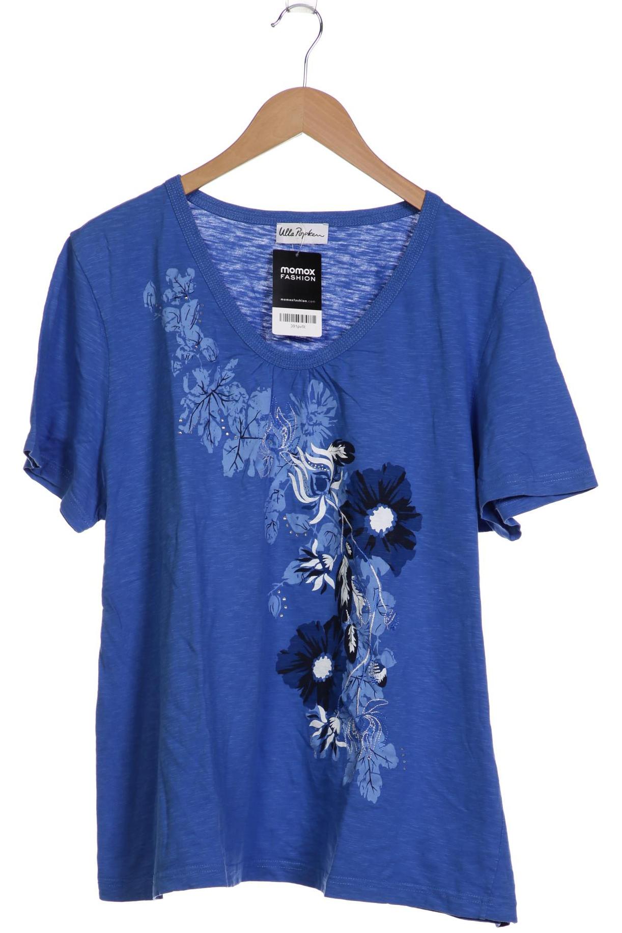 

Ulla Popken Damen T-Shirt, blau, Gr. 50