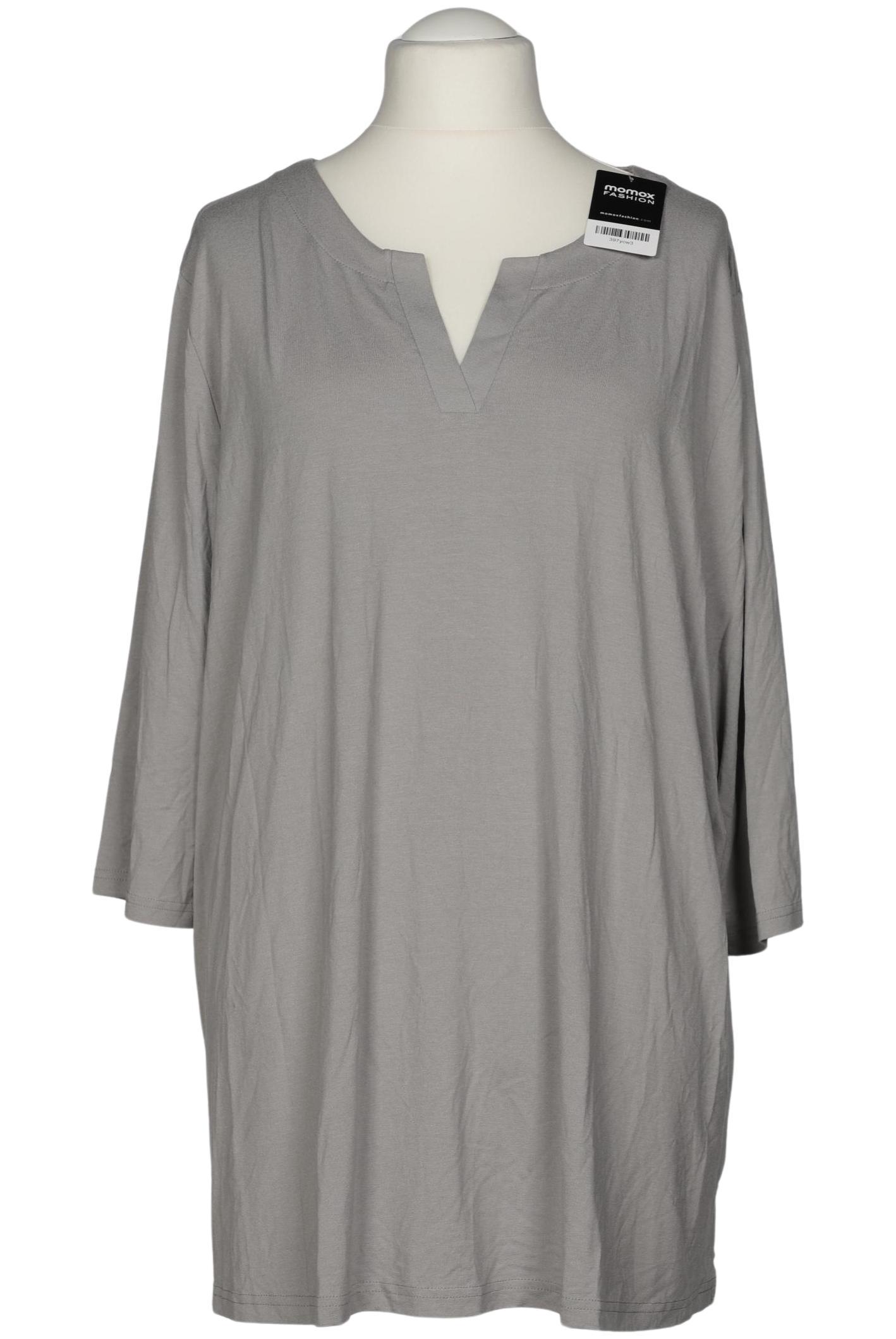 

Ulla Popken Damen T-Shirt, grau, Gr. 52