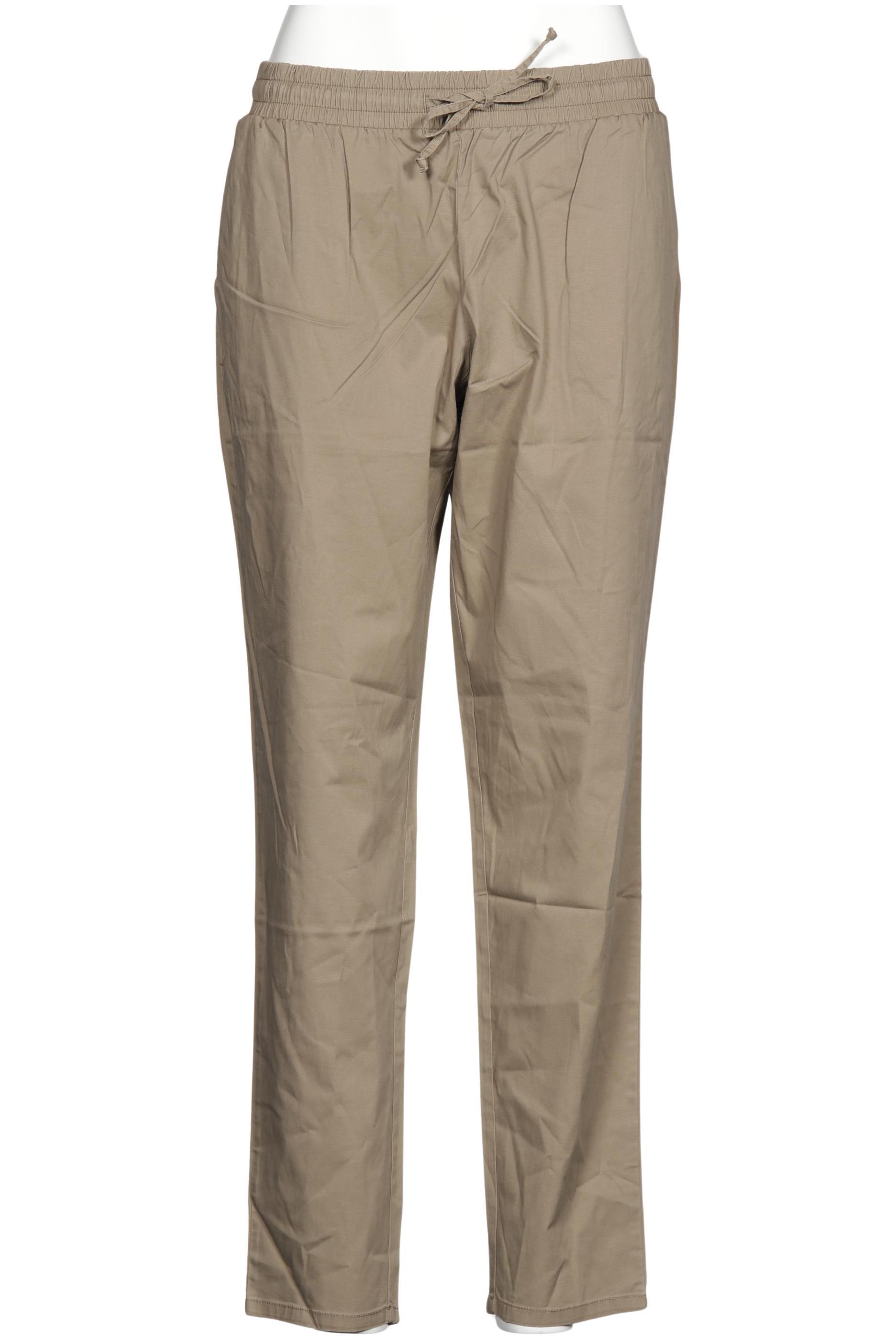 

Ulla Popken Damen Stoffhose, beige, Gr. 48