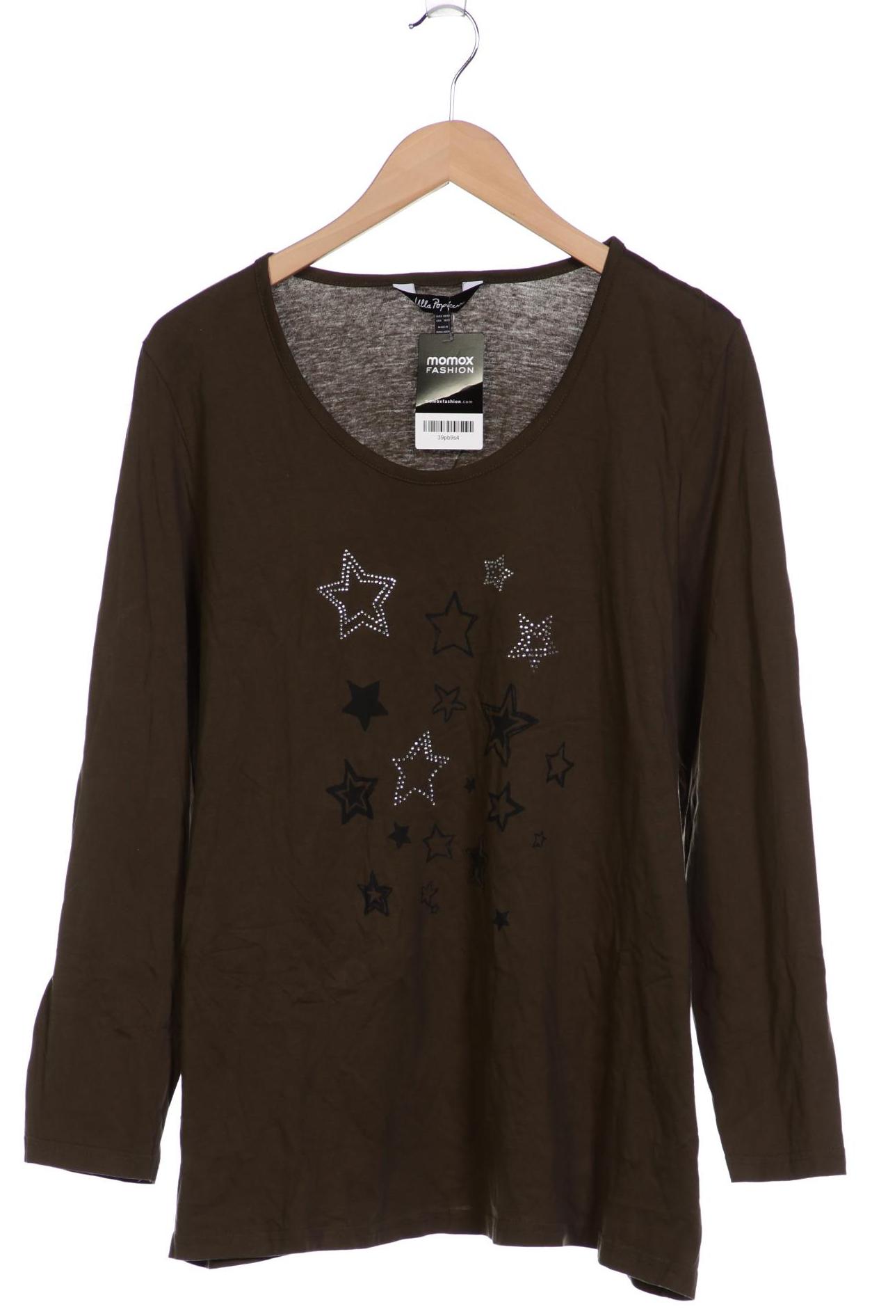

Ulla Popken Damen Langarmshirt, grün, Gr. 46
