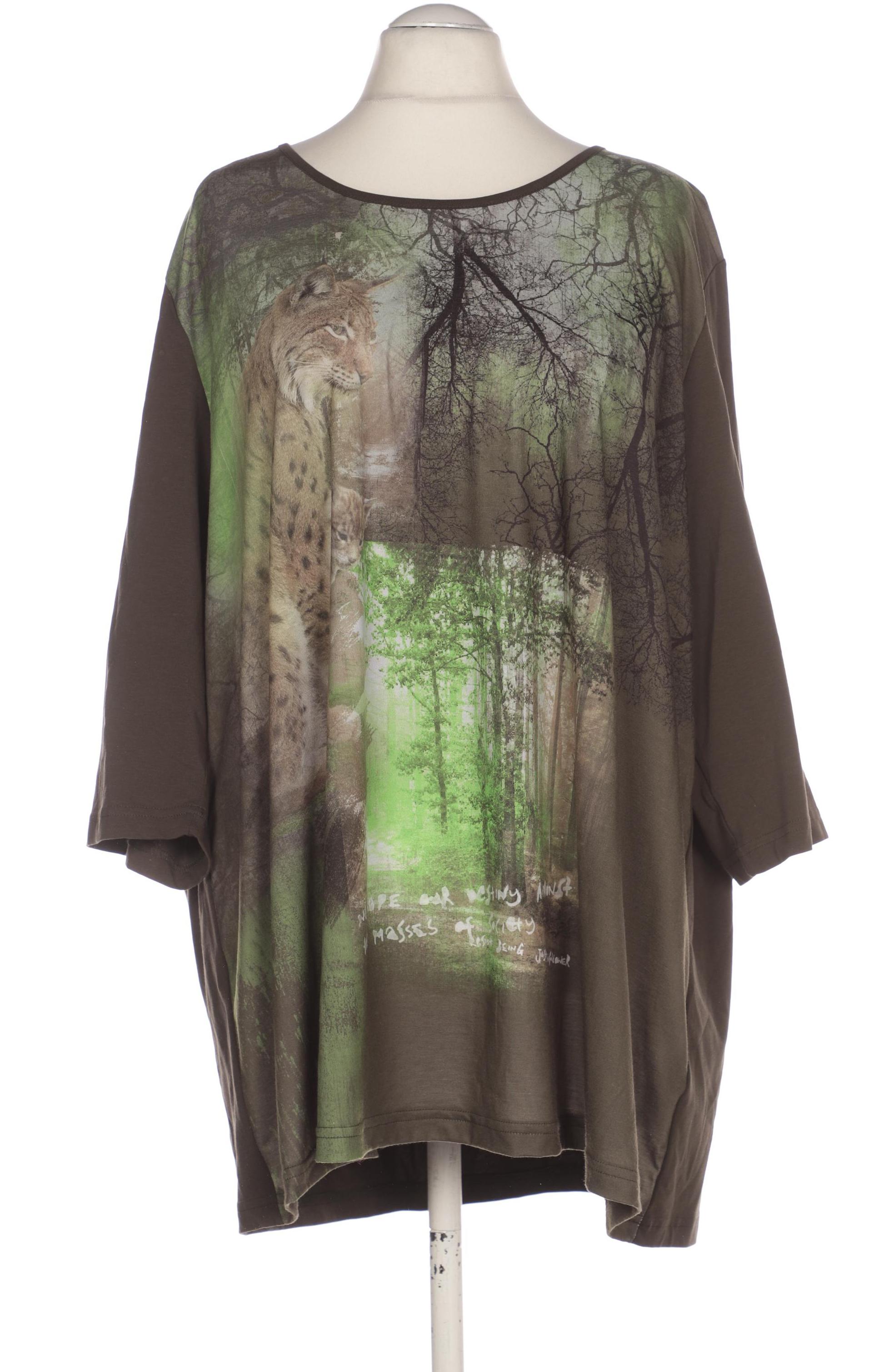 

Ulla Popken Damen Langarmshirt, grün