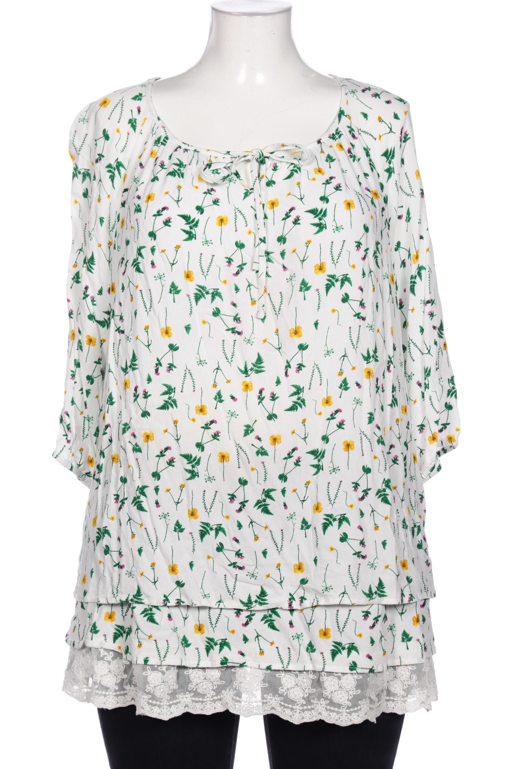 

Ulla Popken Damen Bluse, weiß, Gr. 46