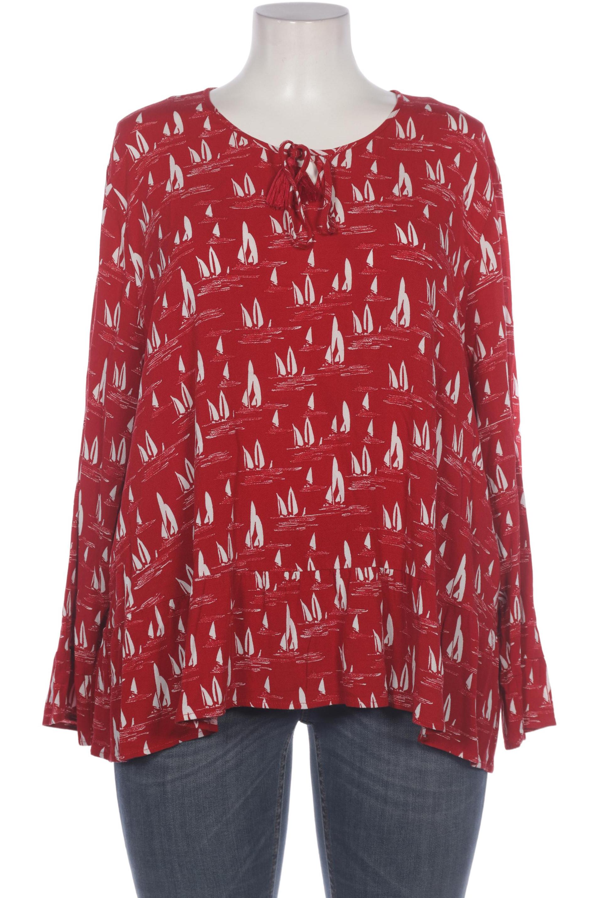 

Ulla Popken Damen Bluse, rot, Gr. 50