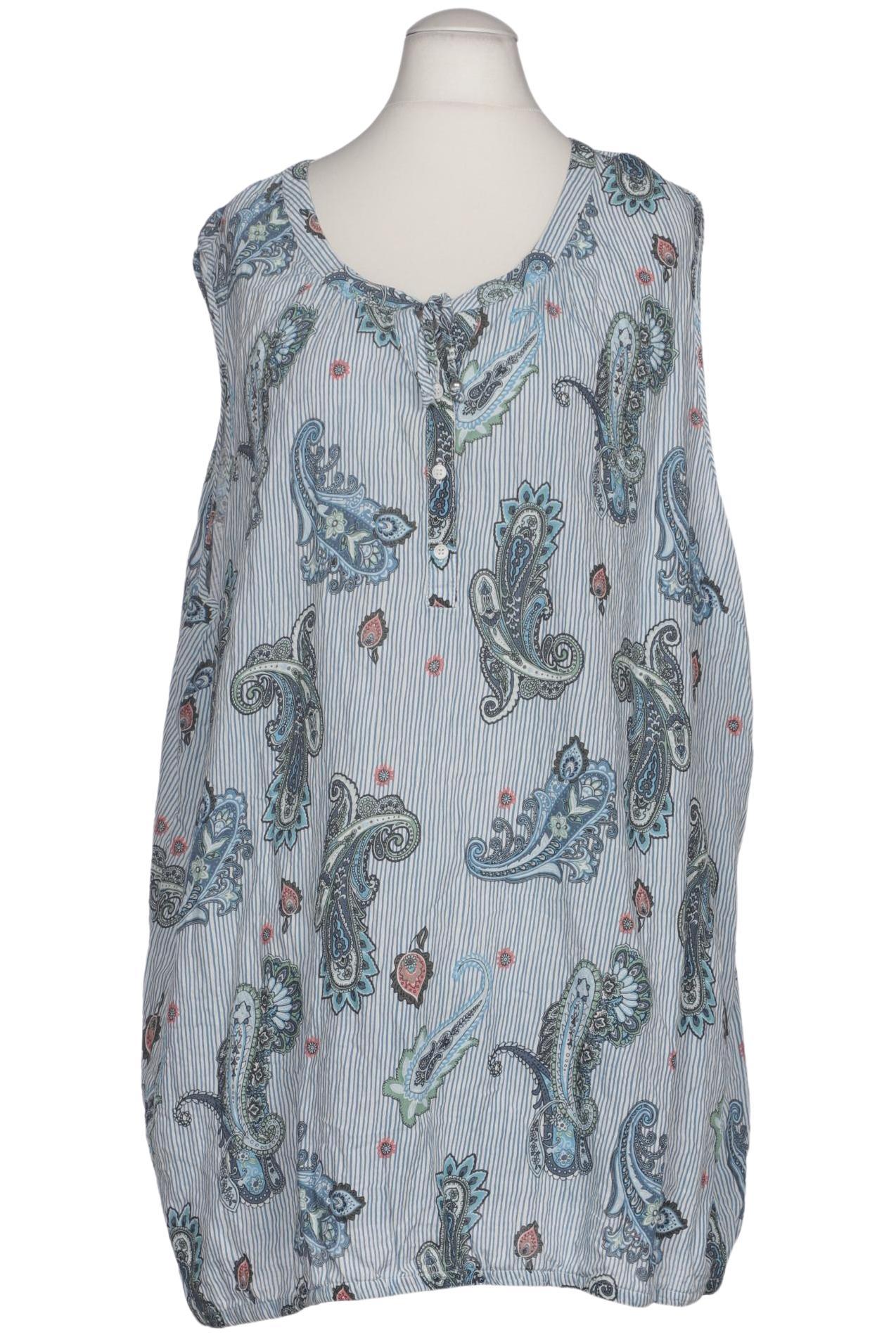 

Ulla Popken Damen Bluse, blau, Gr. 54