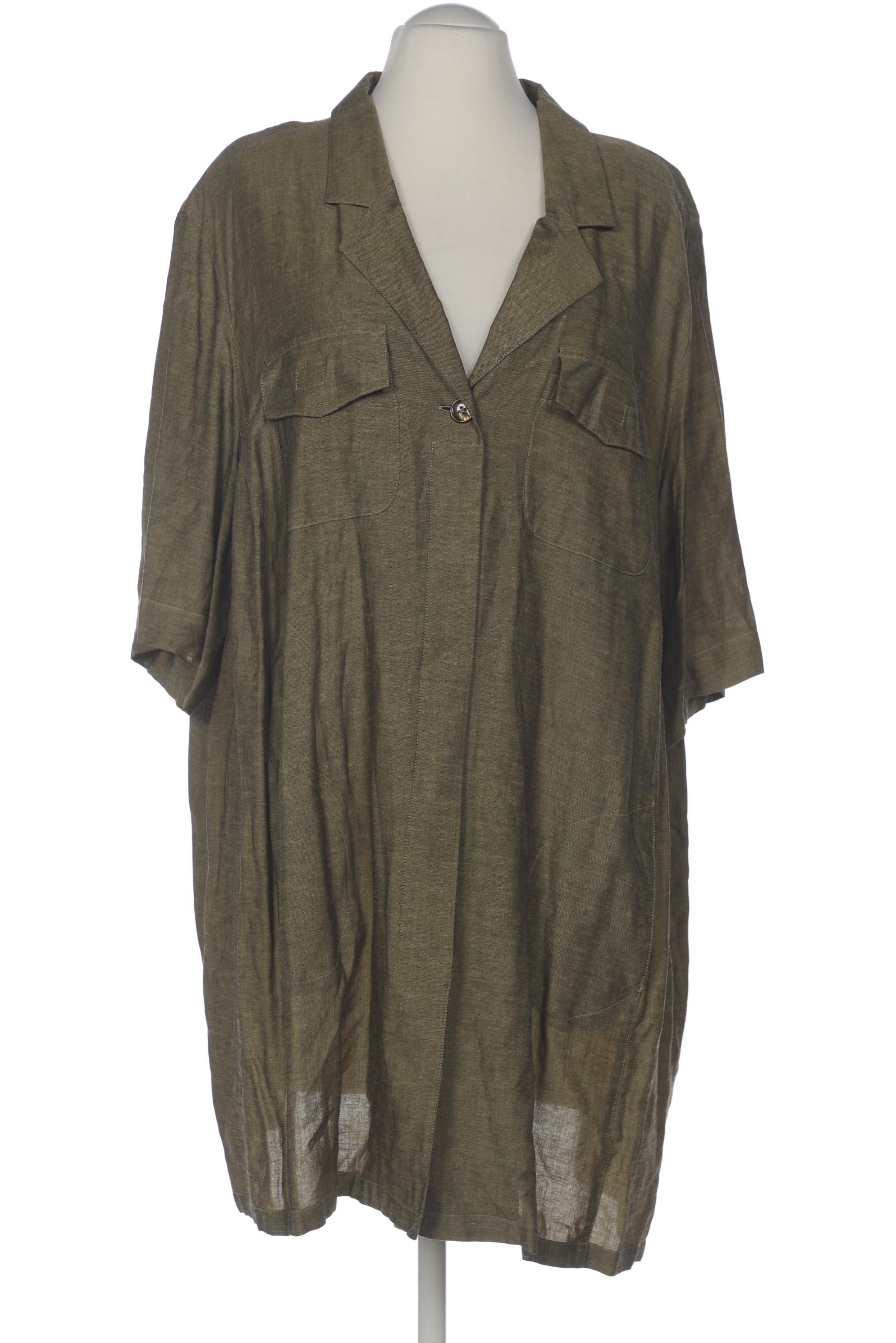 

Ulla Popken Damen Bluse, grün, Gr. 56