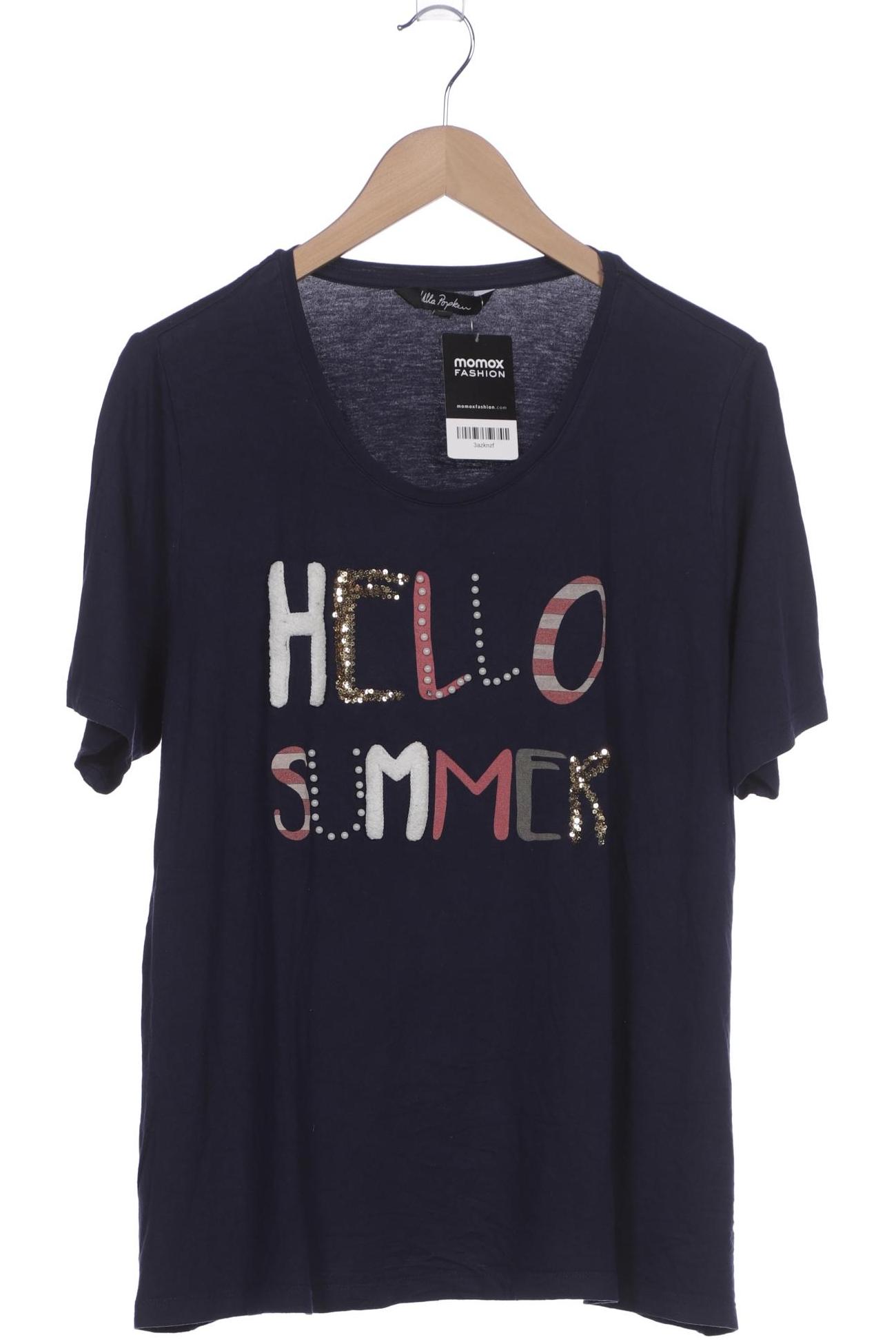 

Ulla Popken Damen T-Shirt, marineblau, Gr. 46