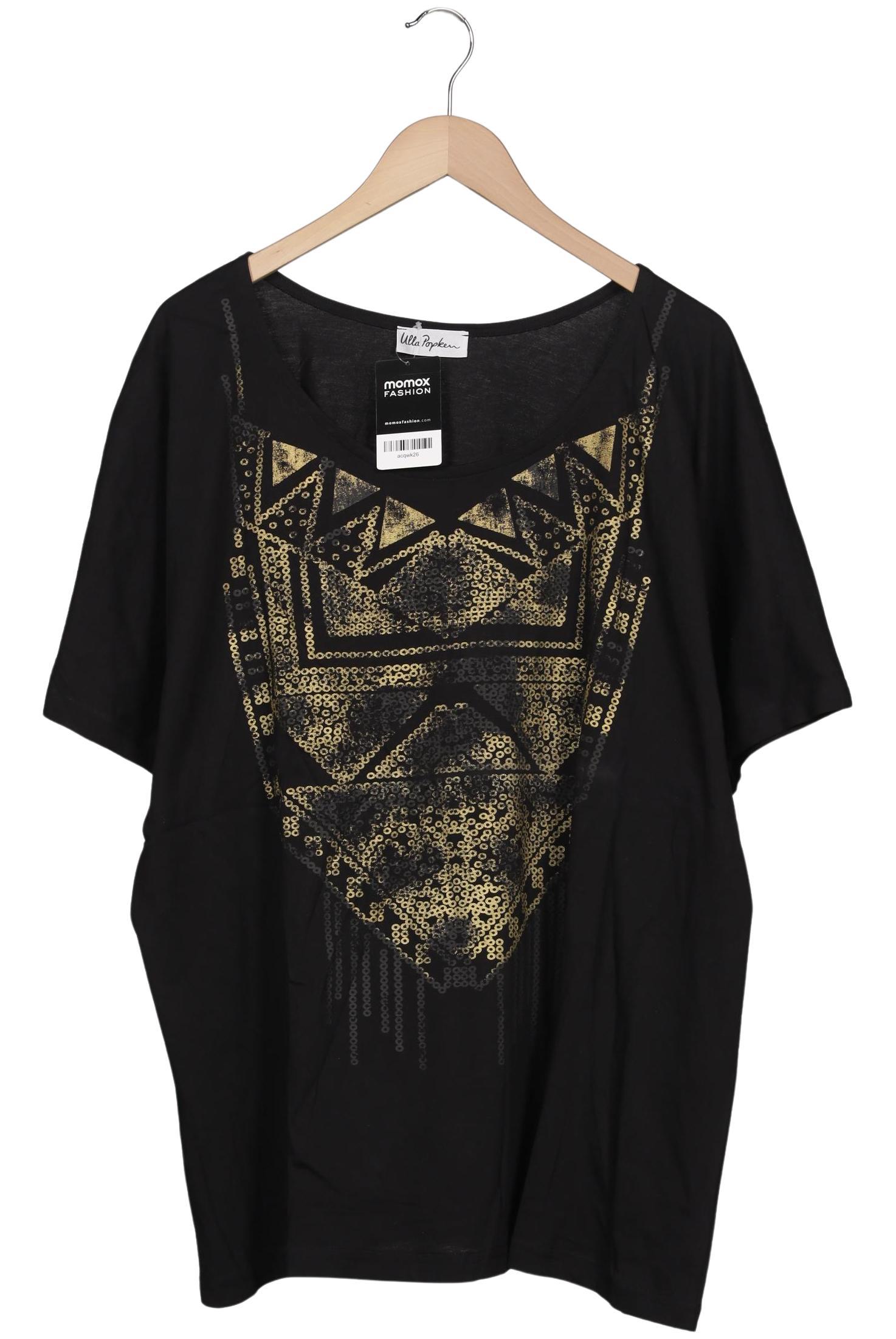 

Ulla Popken Damen T-Shirt, schwarz, Gr. 50