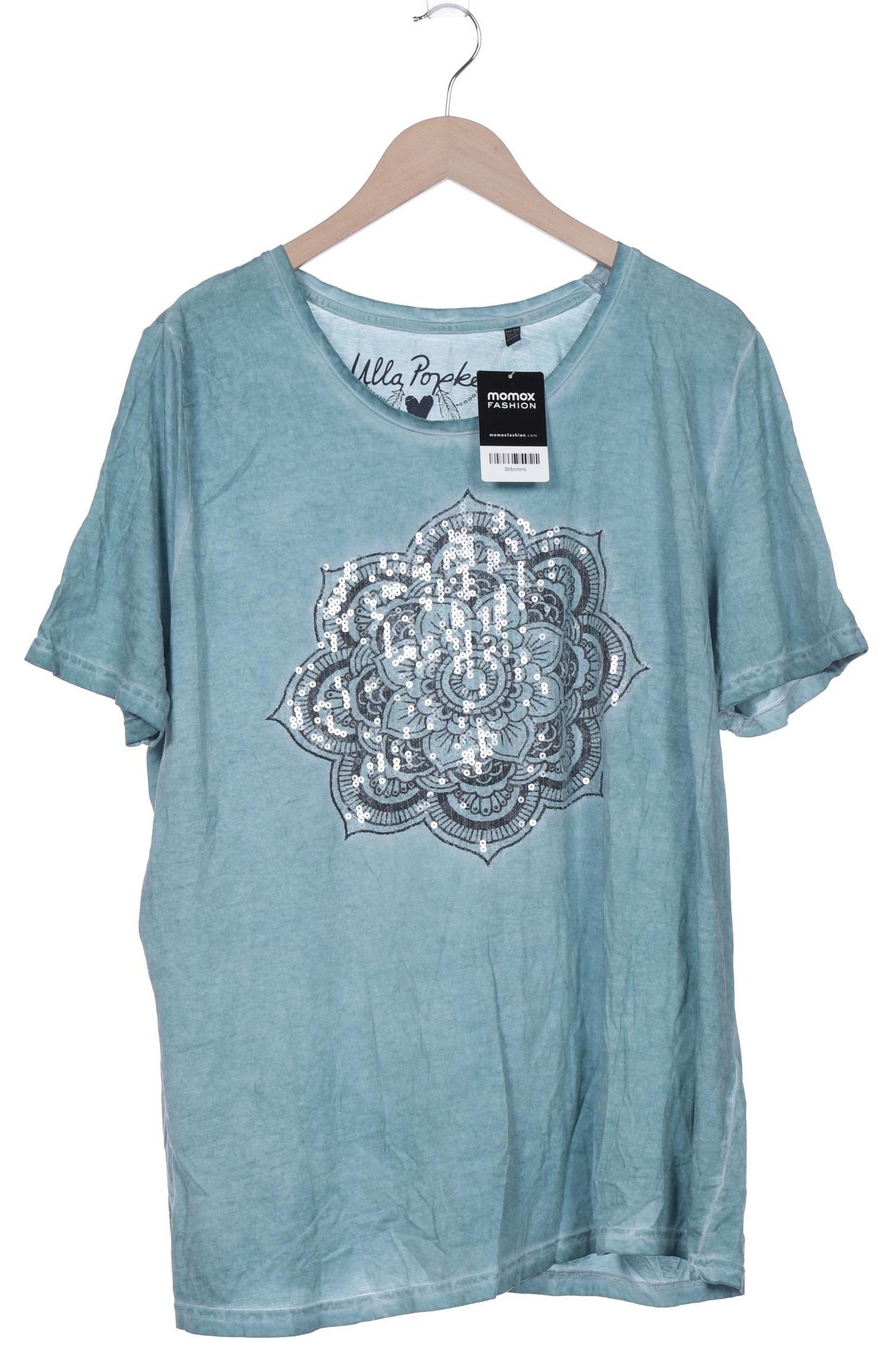 

Ulla Popken Damen T-Shirt, türkis, Gr. 50