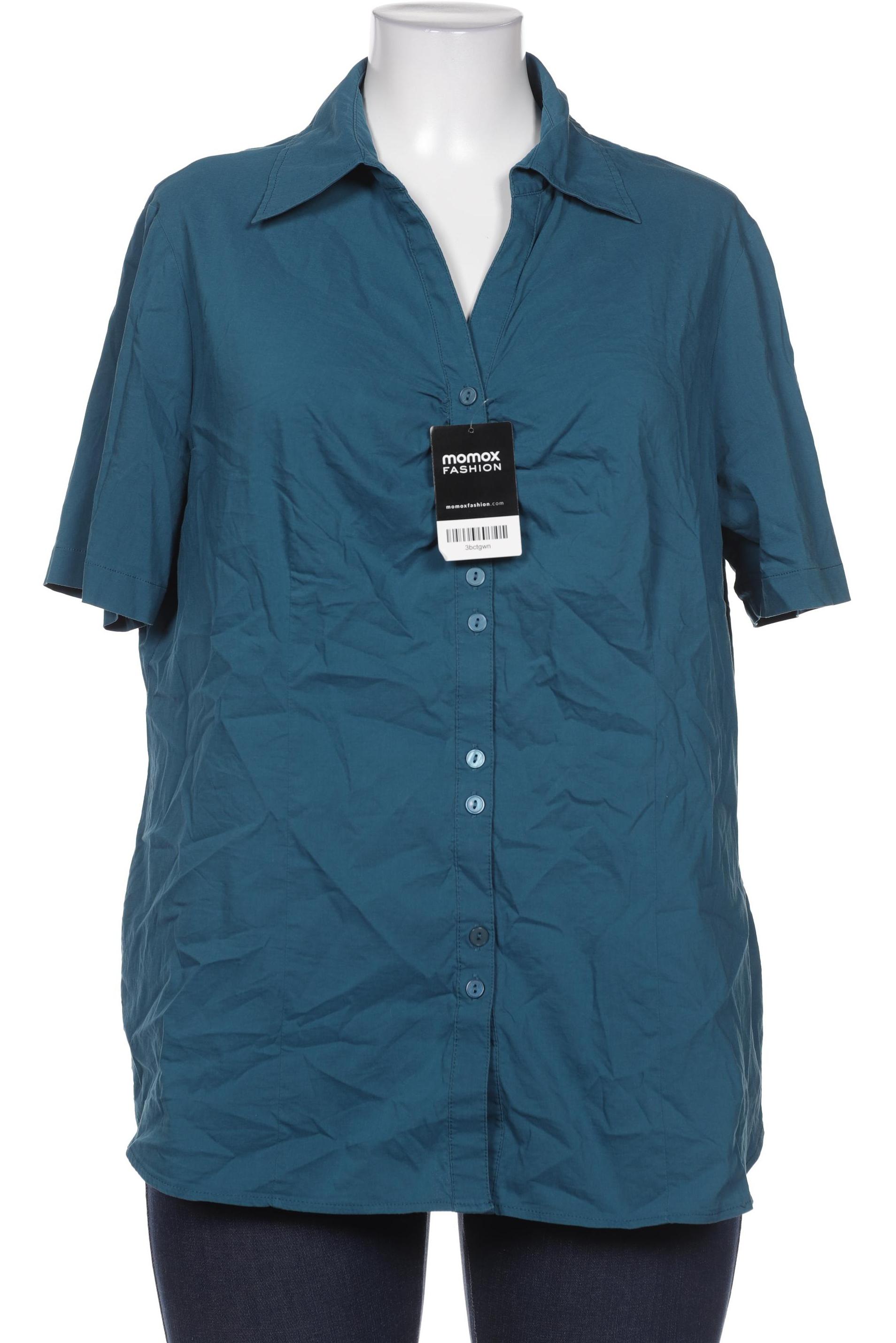 

Ulla Popken Damen Bluse, blau, Gr. 48