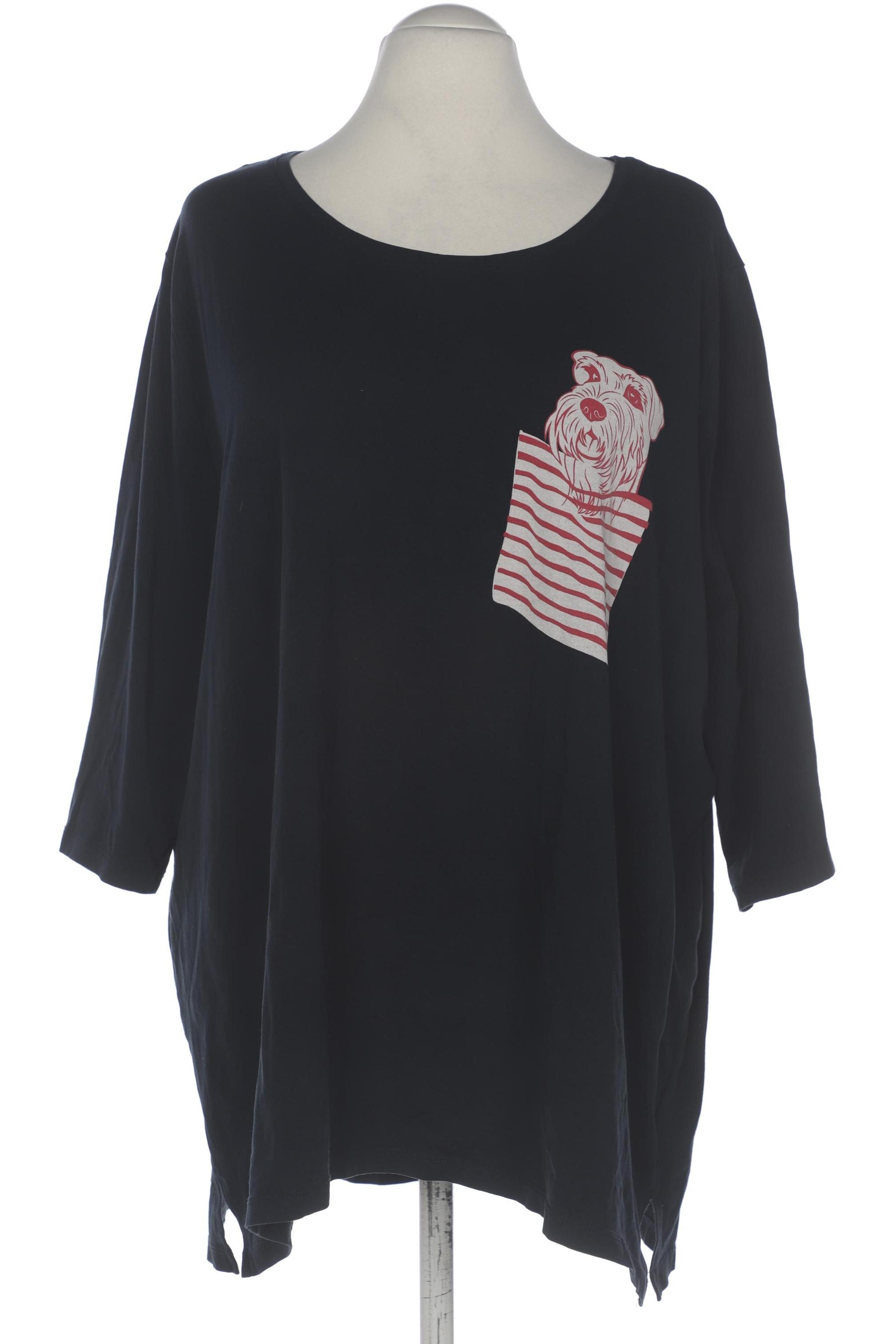 

Ulla Popken Damen T-Shirt, marineblau, Gr. 58