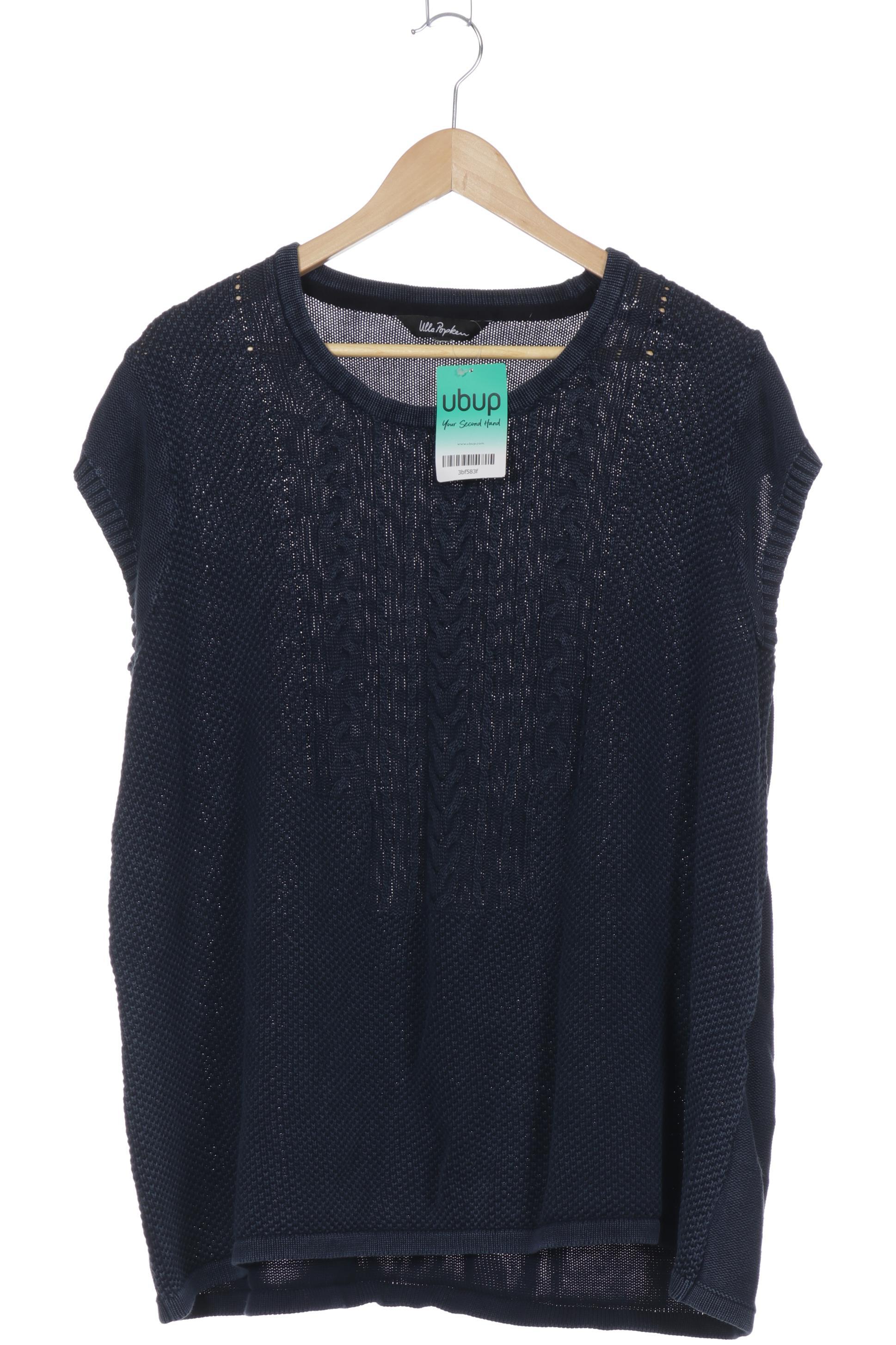 

Ulla Popken Damen Pullover, blau, Gr. 48