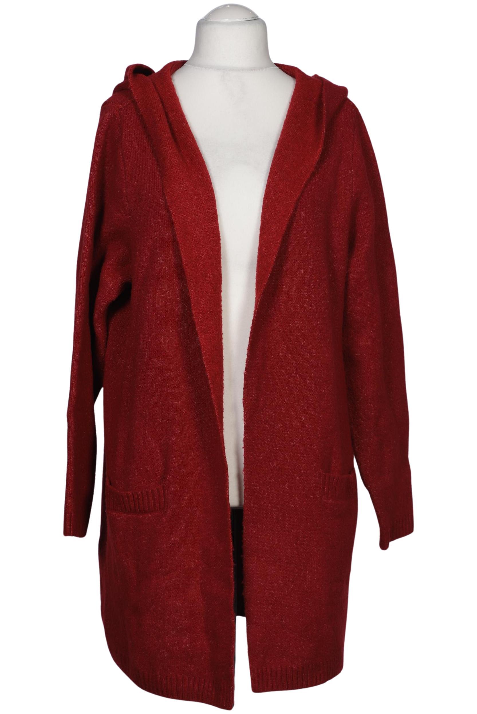 

Ulla Popken Damen Strickjacke, rot, Gr. 46