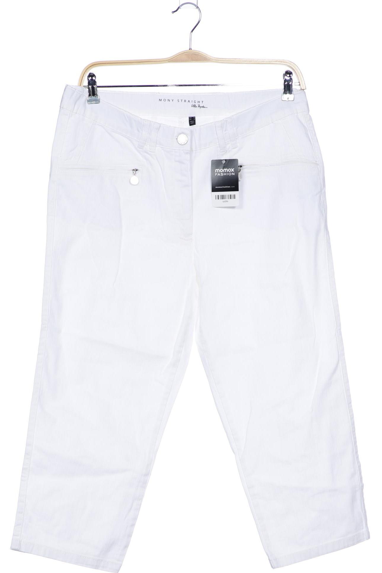 

Ulla Popken Damen Stoffhose, weiß, Gr. 46