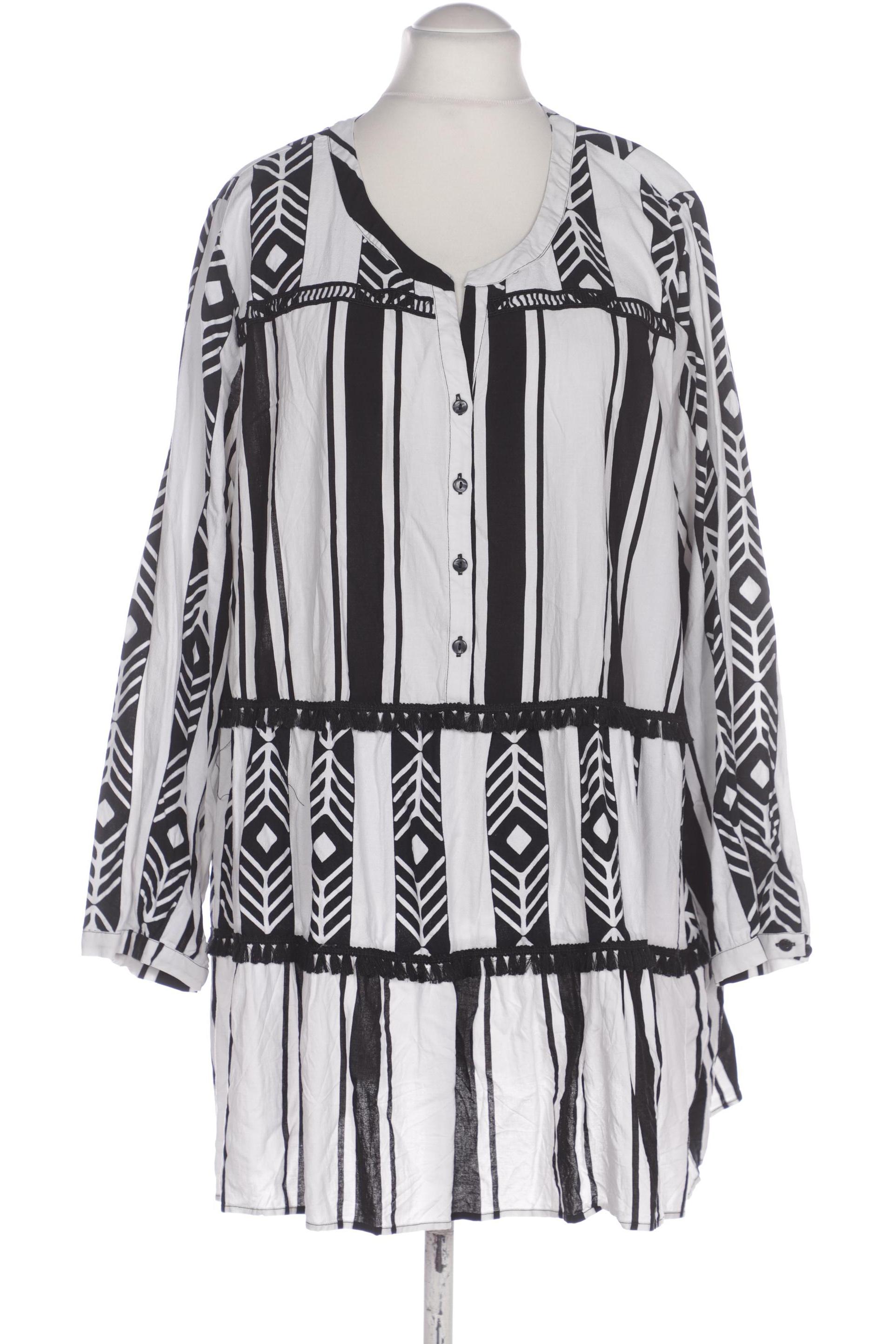 

Ulla Popken Damen Bluse, weiß, Gr. 58