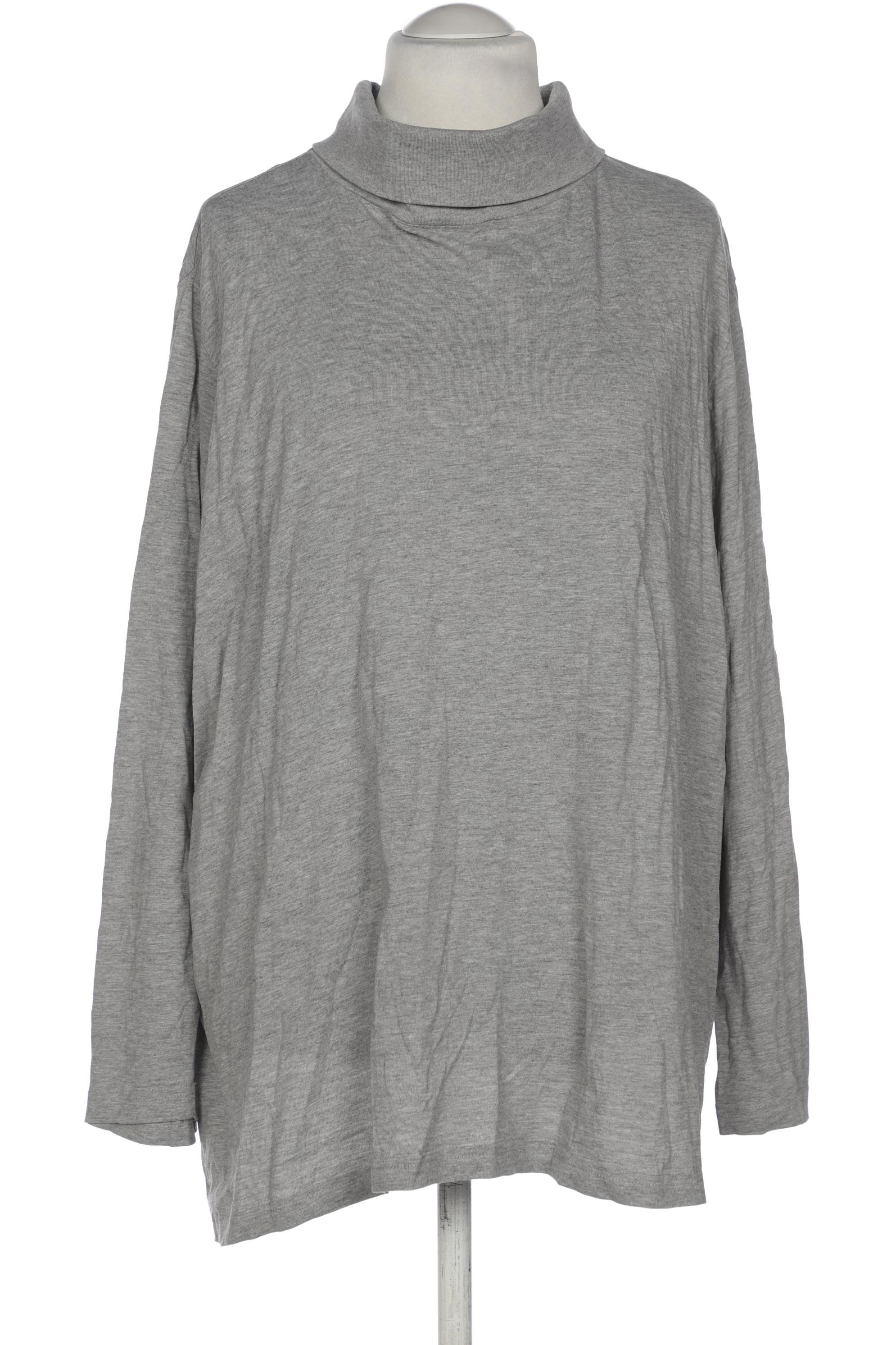 

Ulla Popken Damen Langarmshirt, grau, Gr. 56