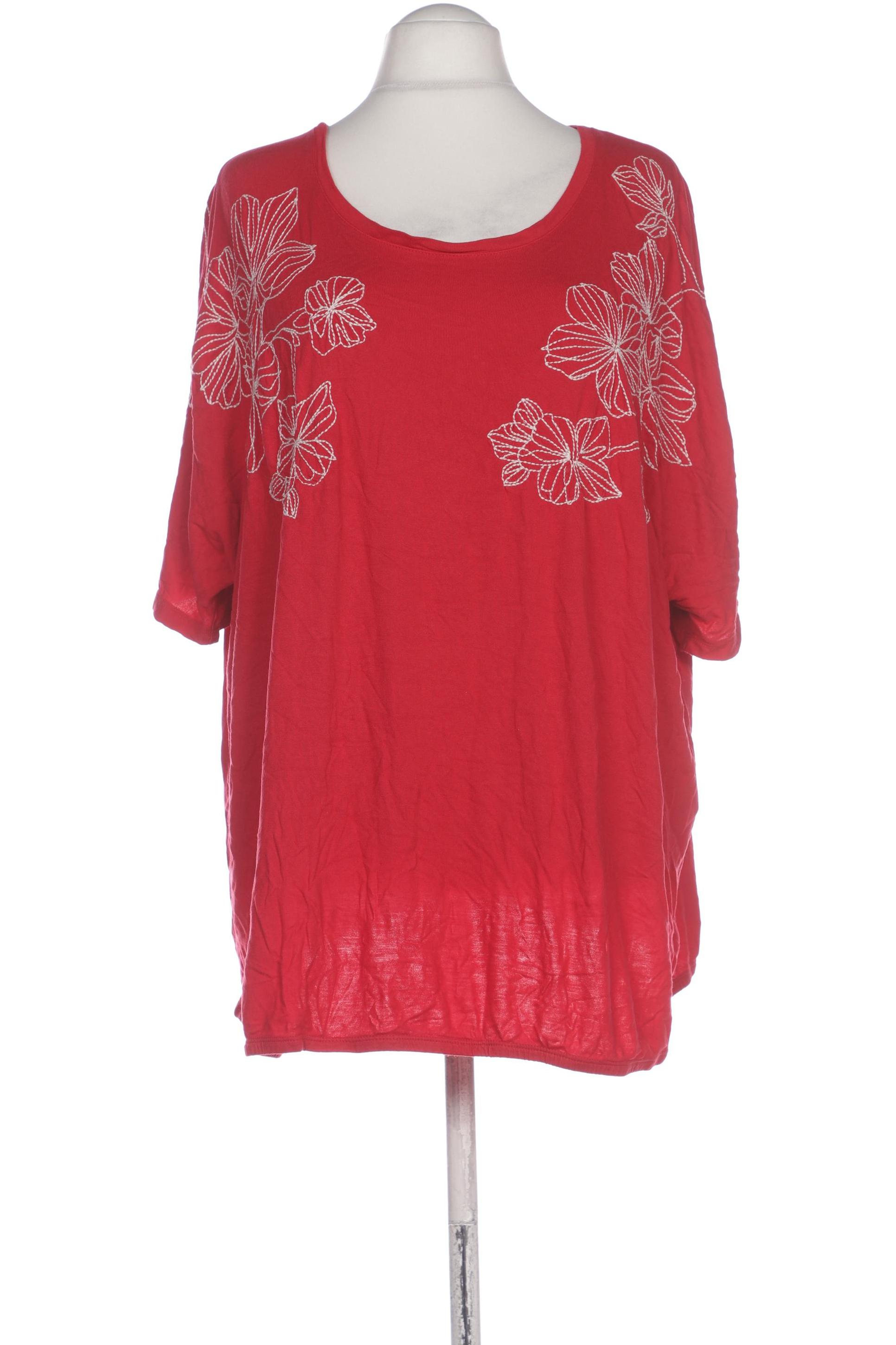 

Ulla Popken Damen T-Shirt, rot, Gr. 54