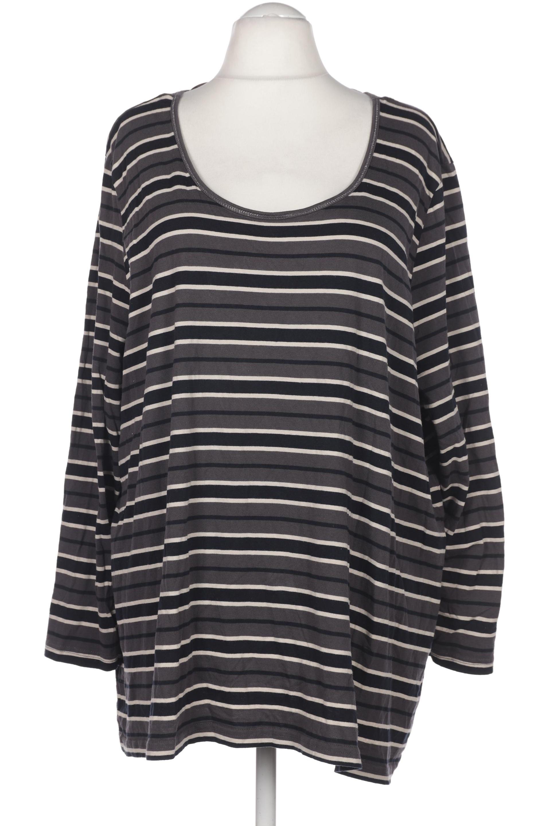 

Ulla Popken Damen Langarmshirt, grau