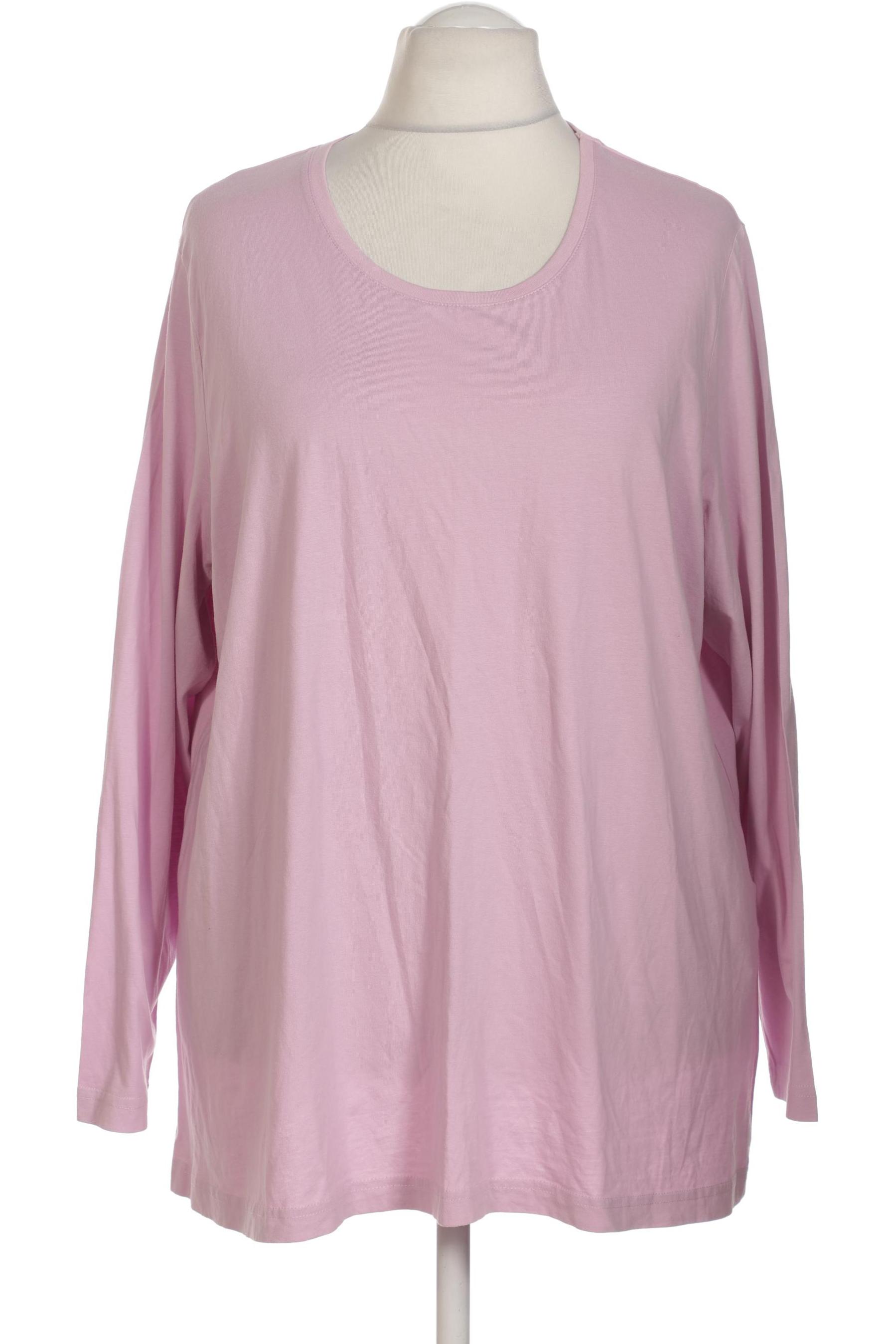 

Ulla Popken Damen Langarmshirt, pink, Gr. 54