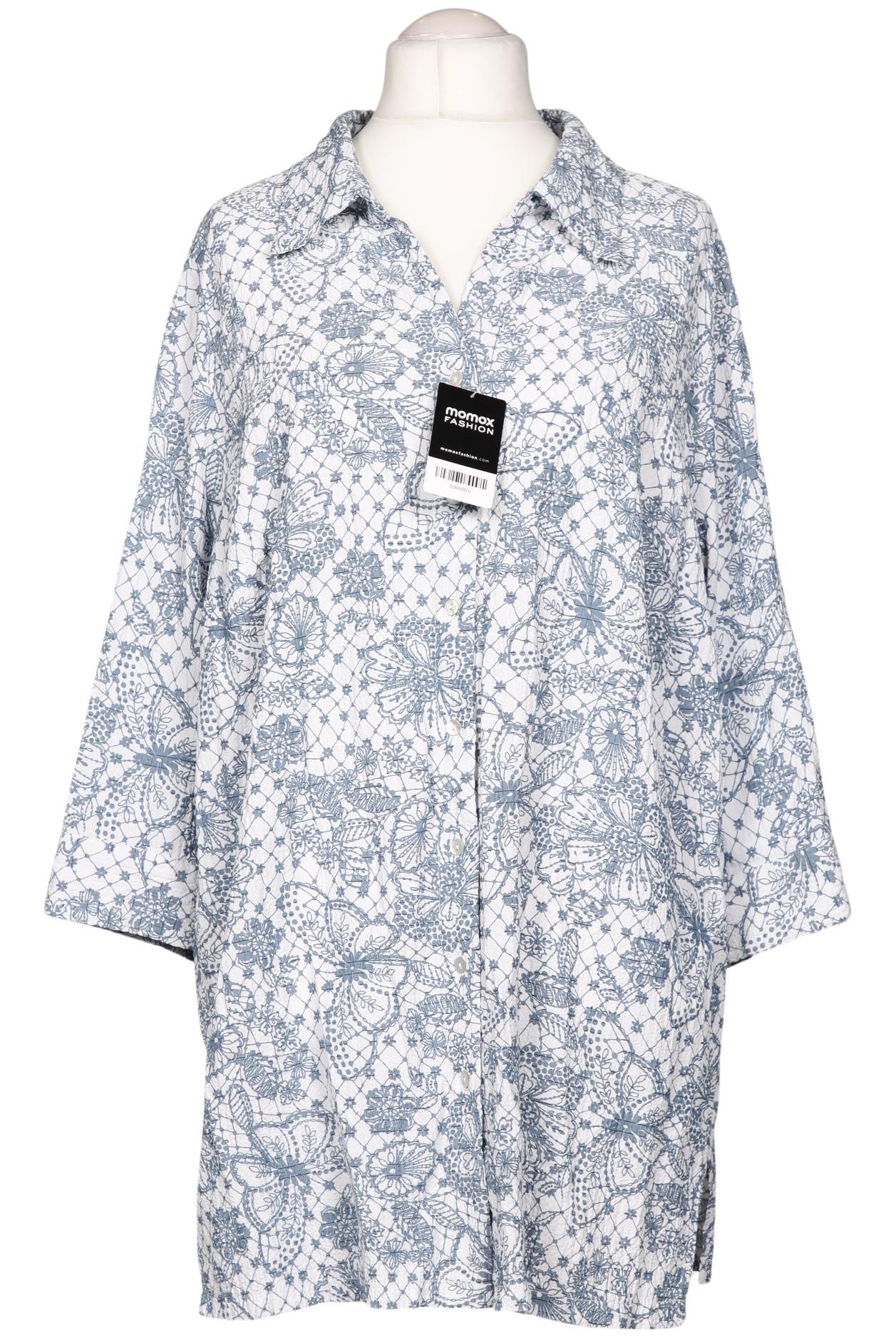 

Ulla Popken Damen Bluse, blau, Gr. 50
