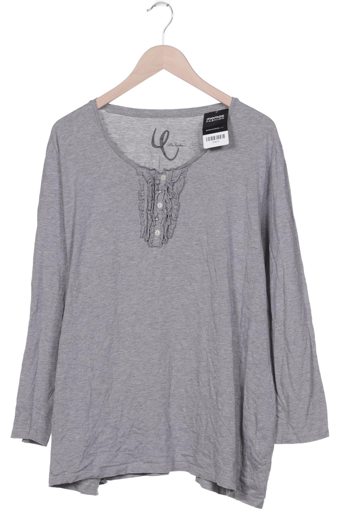 

Ulla Popken Damen Langarmshirt, grau