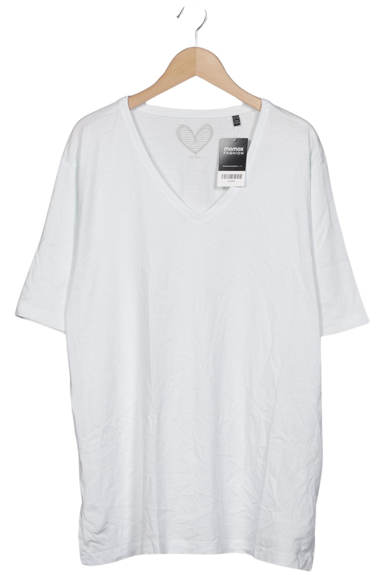 

Ulla Popken Damen T-Shirt, weiß, Gr. 46