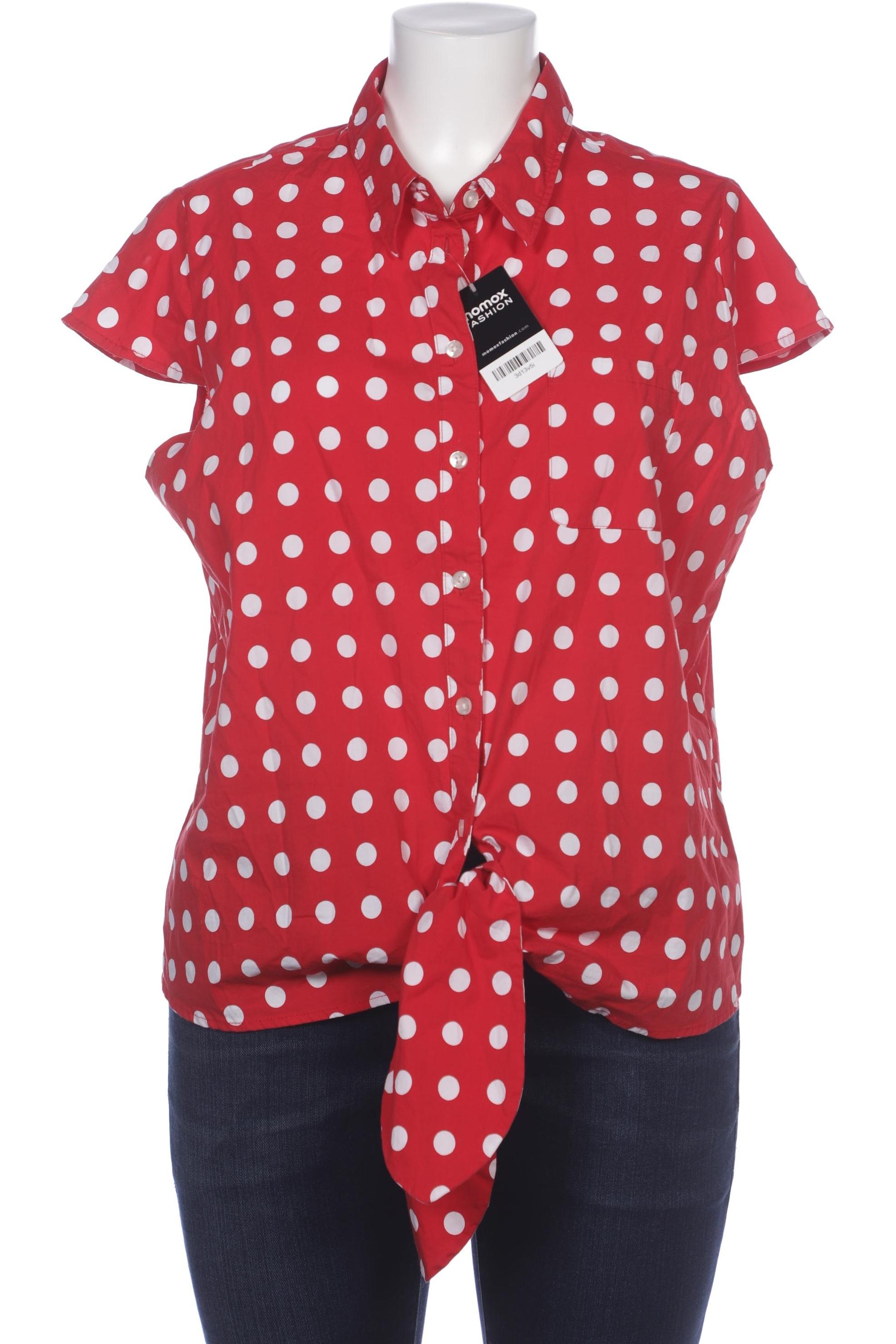 

Ulla Popken Damen Bluse, rot, Gr. 46