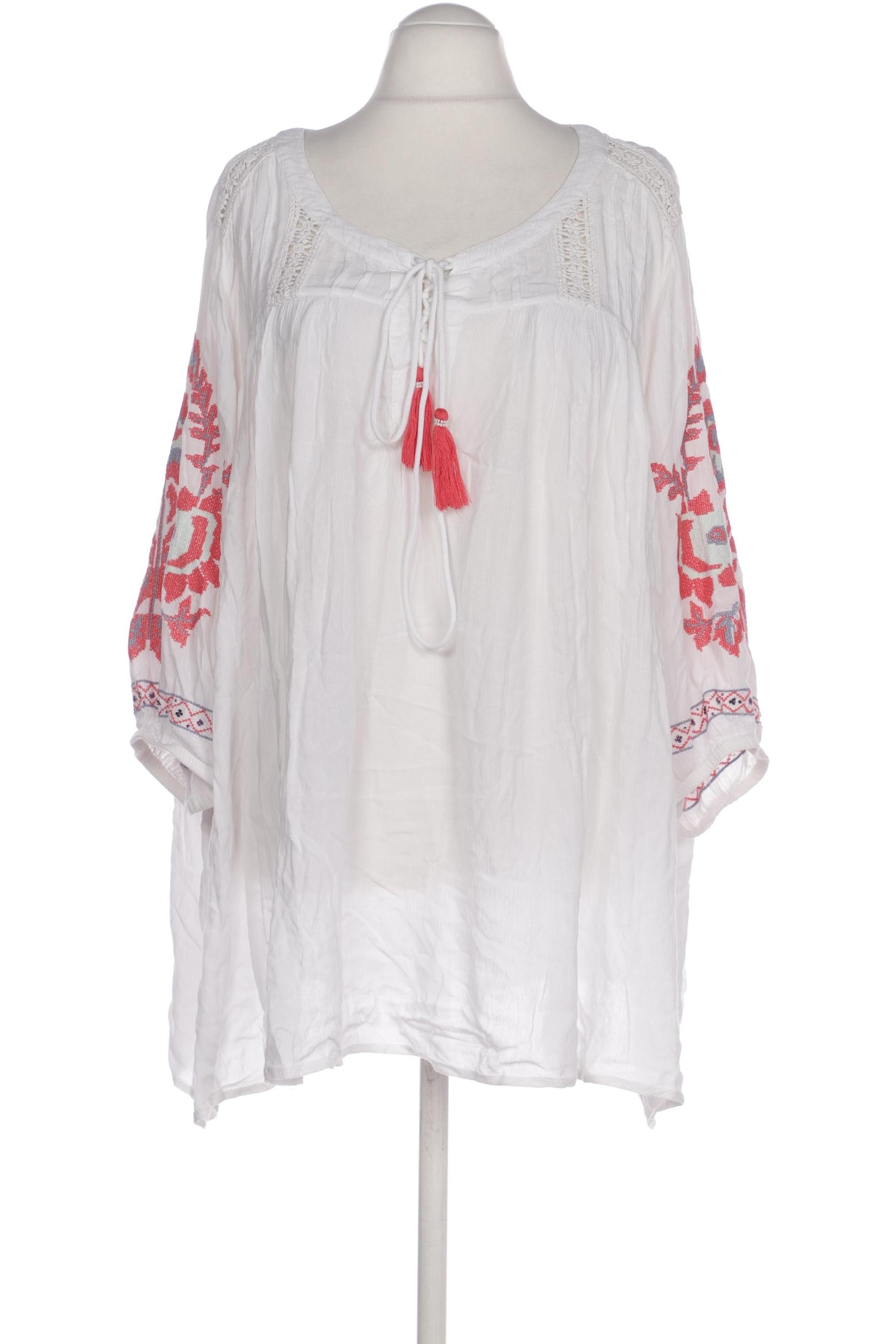 

Ulla Popken Damen Bluse, weiß, Gr. 54