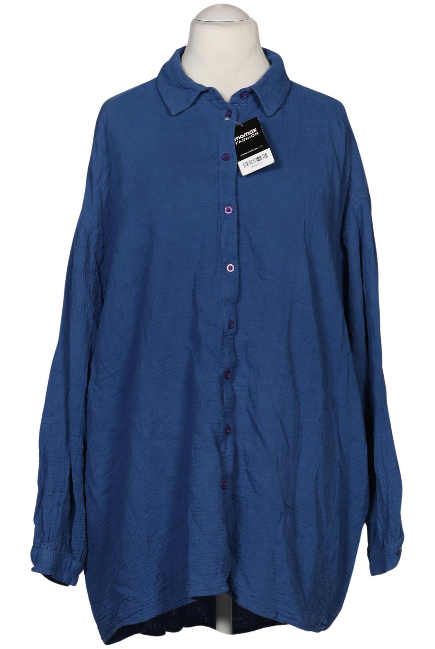 

Ulla Popken Damen Bluse, blau, Gr. 50